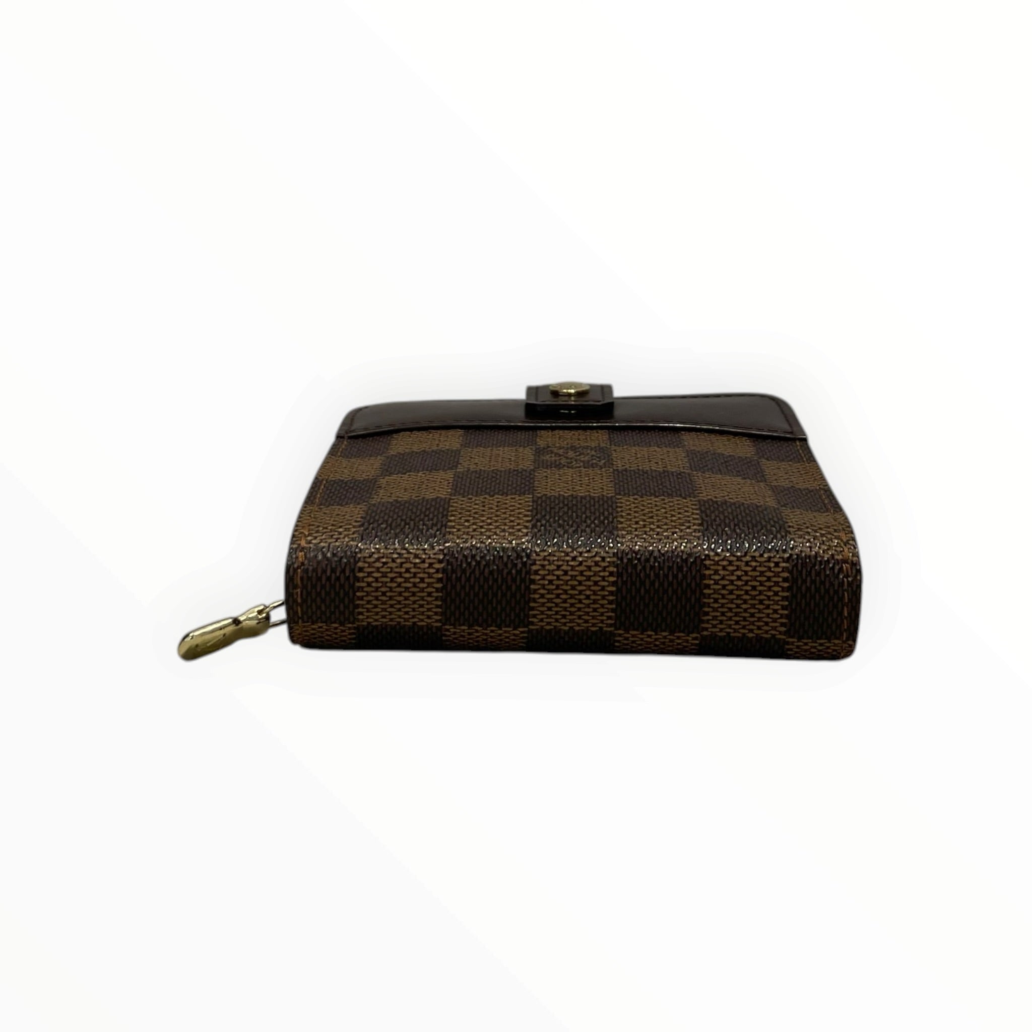 LOUIS VUITTON/Coin Wallet/Leather/BRW/M's/LV 04 Zippe Compact Wallet view 3