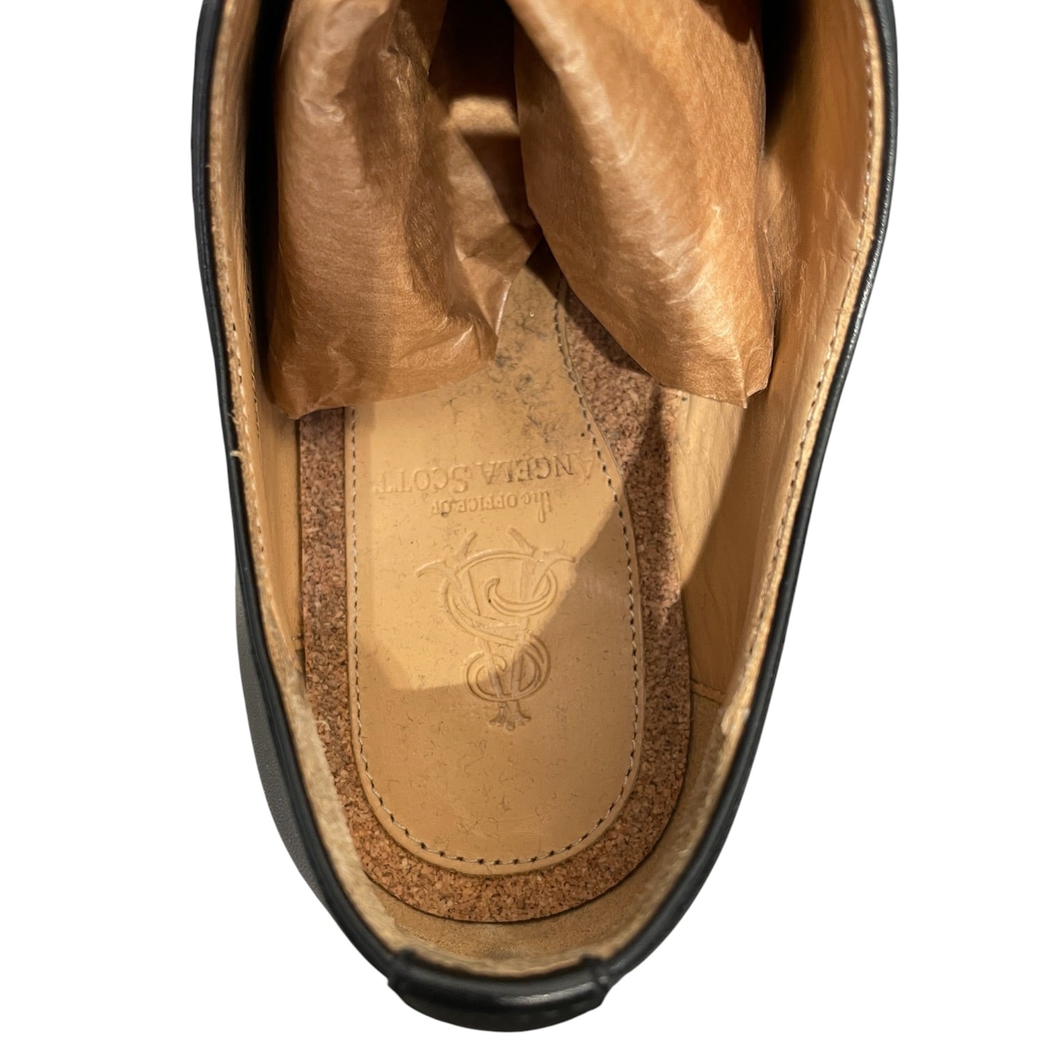 The Office of Angela Scott/Dress Shoes/US 6/Leather/BLK/ view 3