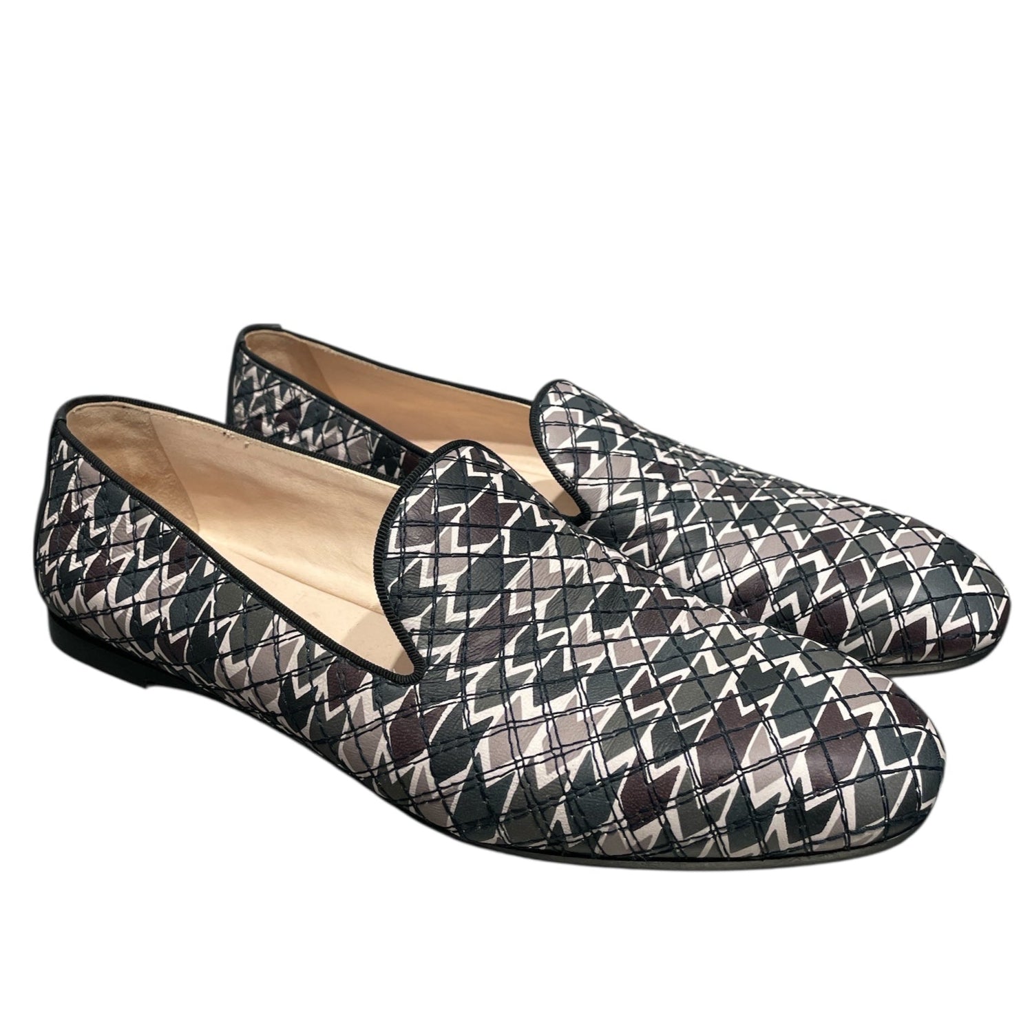 BOTTEGA VENETA/Flat Shoes/EU 41/Leather/MLT/INTRECCIATO FLATS view 1