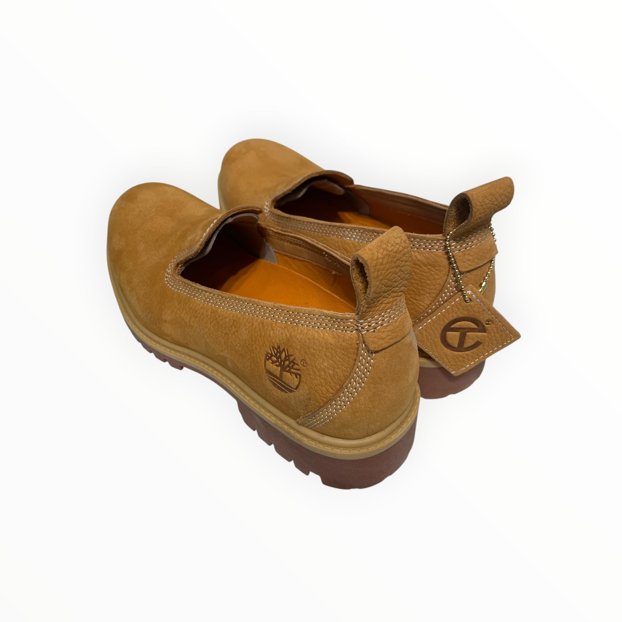 Telfar/Timberland/Low-Sneakers/US 7.5/Suede/BEG/ view 2