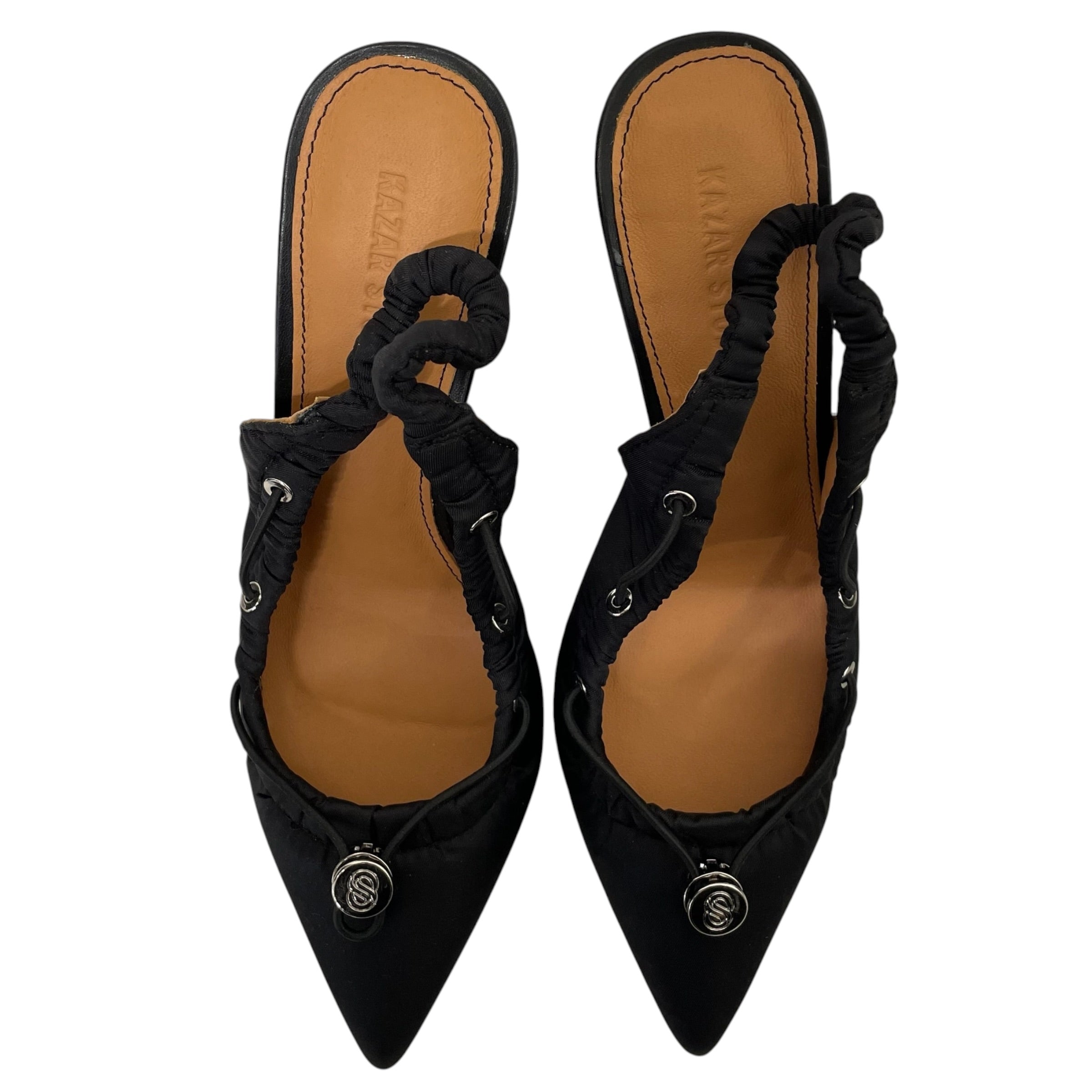 KAZAR STUDIO/Heels/US 6.5/Nylon/BLK/AIRA HEEL view 5