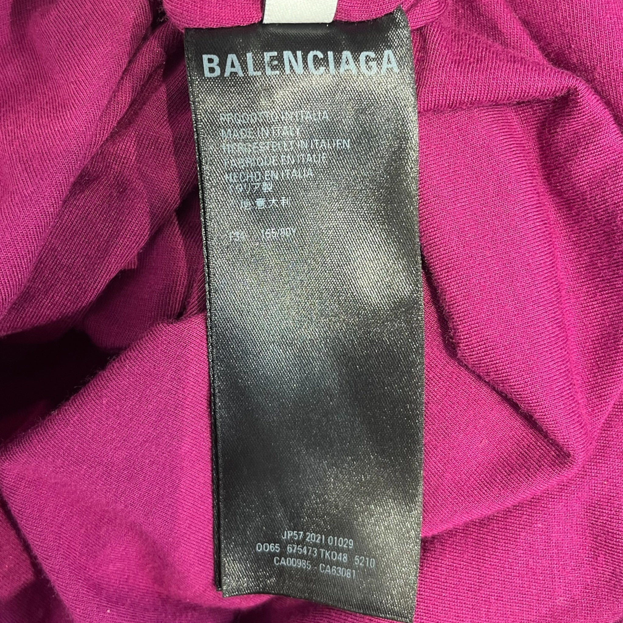 BALENCIAGA/Windbreaker/34/Polyester/PPL/MAGENTA SPORTY B TRACKSUIT view 5