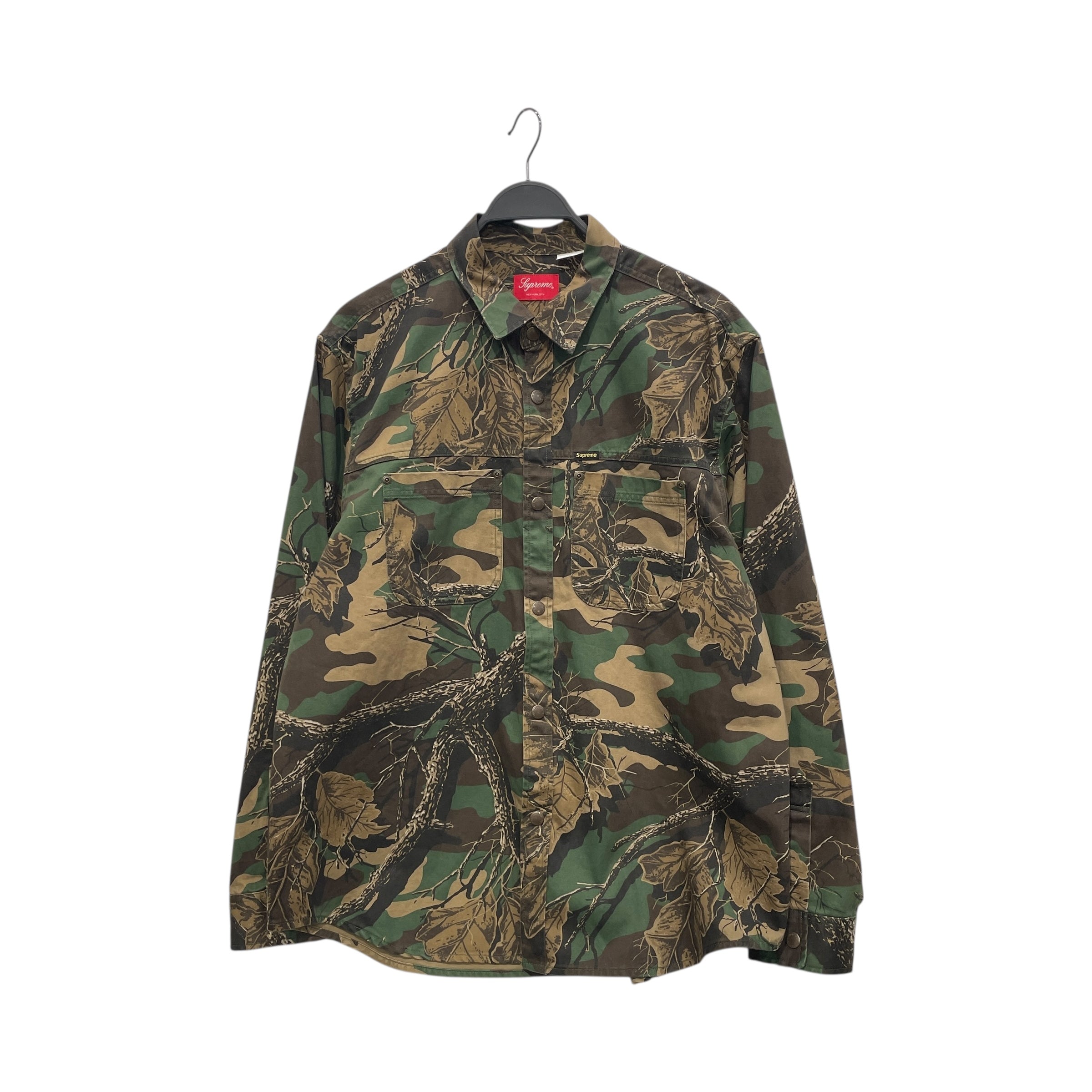 Supreme/LS Camouflage Shirt/OS view 1