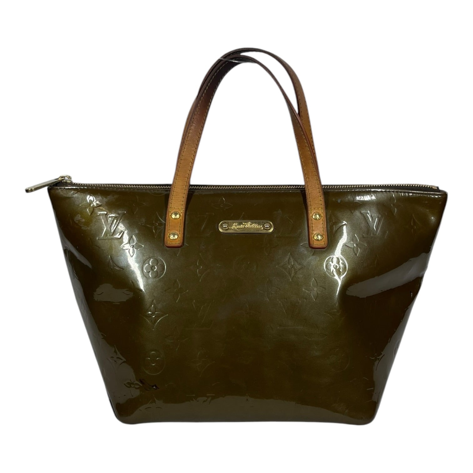 LOUIS VUITTON/Hand Bag/Leather/BRW/VERNIS BELLEVUE view 1