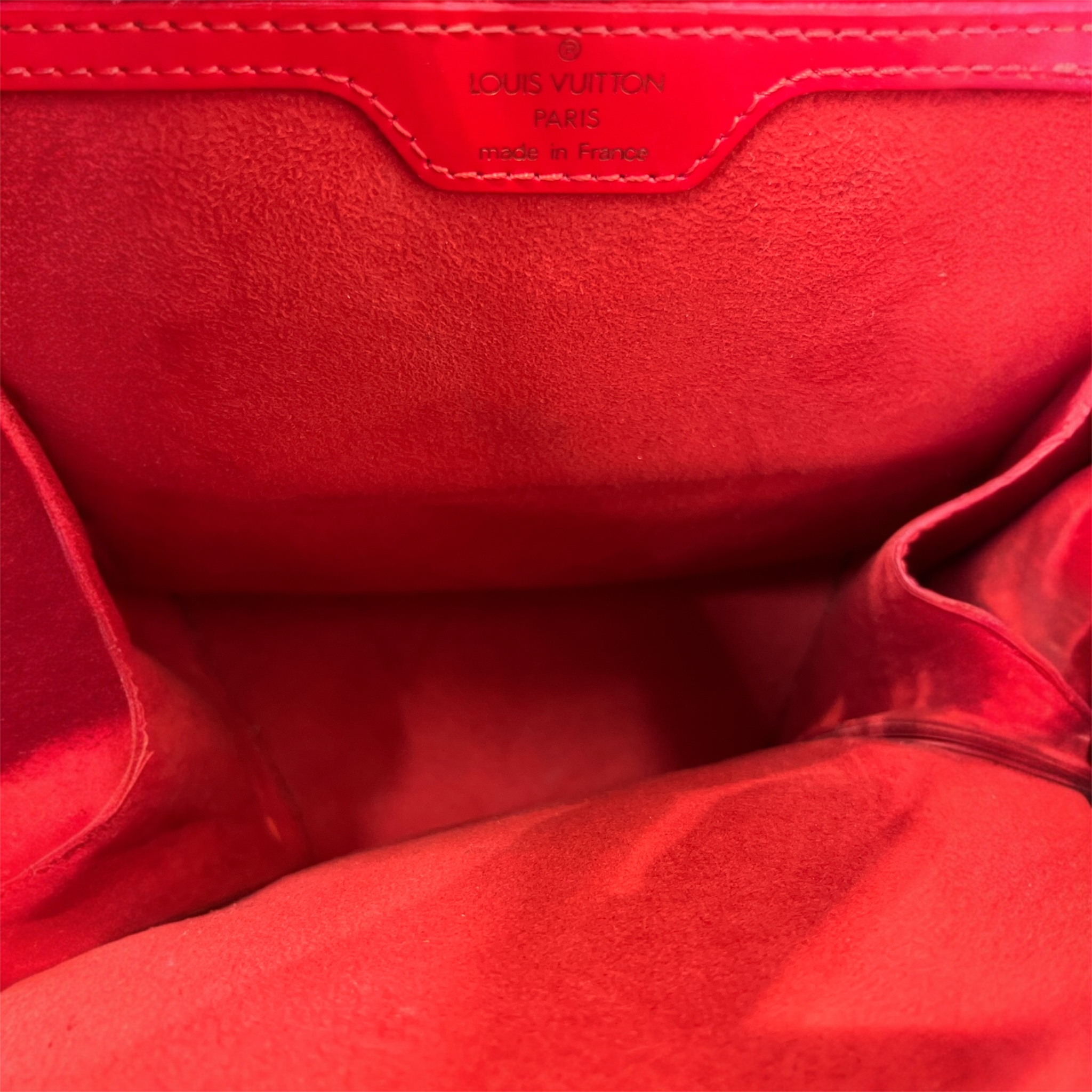 LOUIS VUITTON/Backpack/Leather/RED/MABILLON EPI view 4