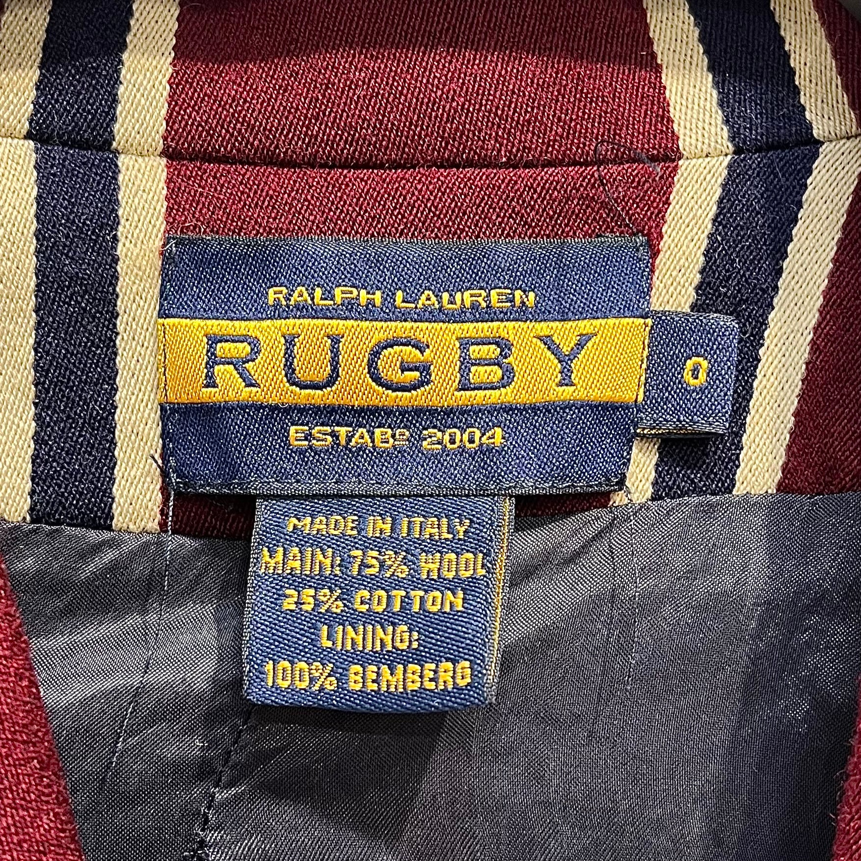 RUGBY RALPHLAUREN/Blouson/0/Stripe/Wool/BRD/blu wh stripe est 2004 view 6