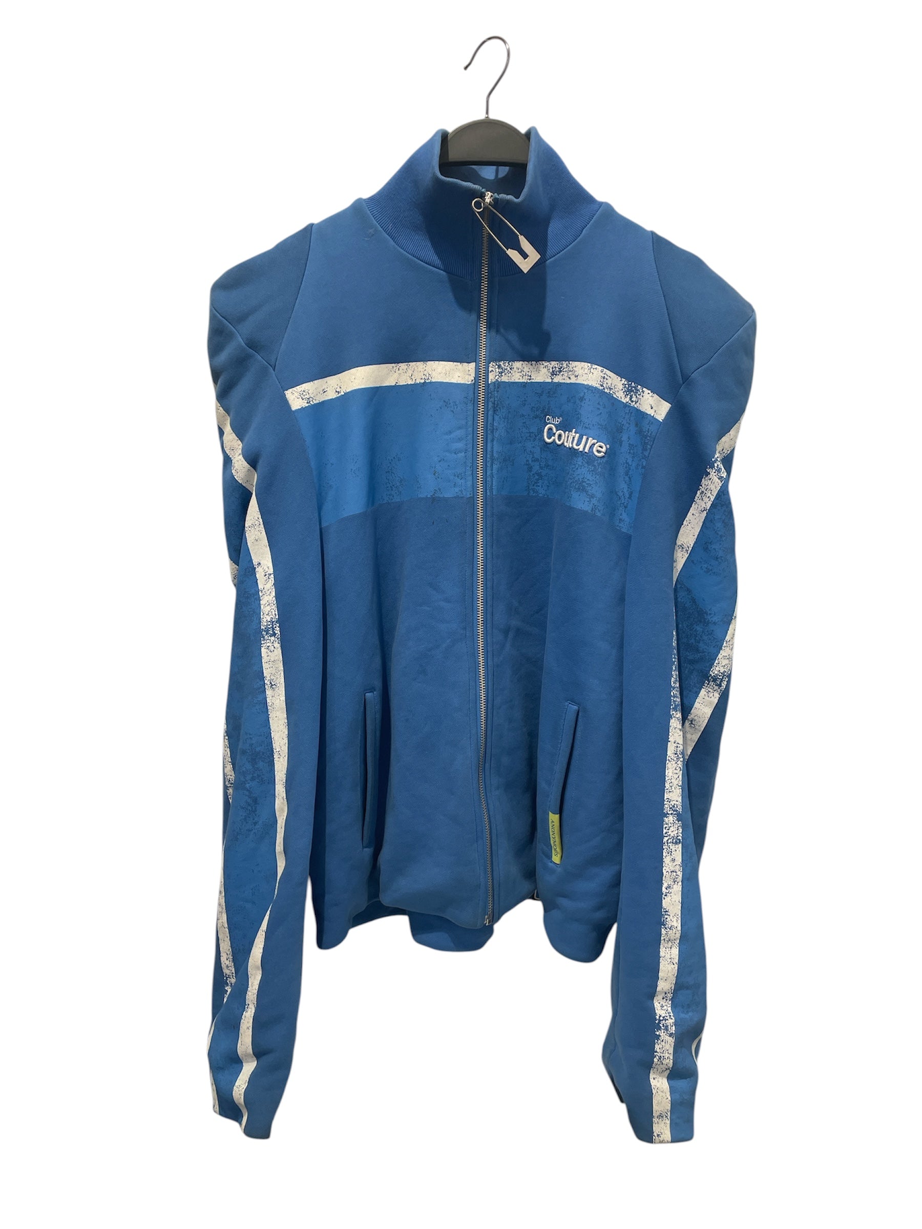 ANONYMOUS CLUB/Track Jkt/L/Cotton/BLU/CLUB COUTURE SHOULDER PADS view 1