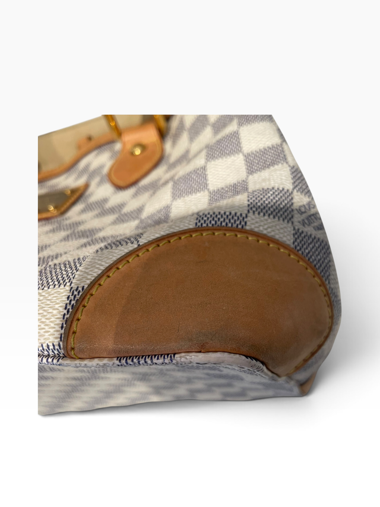 LOUIS VUITTON/Hand Bag/Monogram/Leather/WHT/HAMSTEAD PM DAMIER view 8