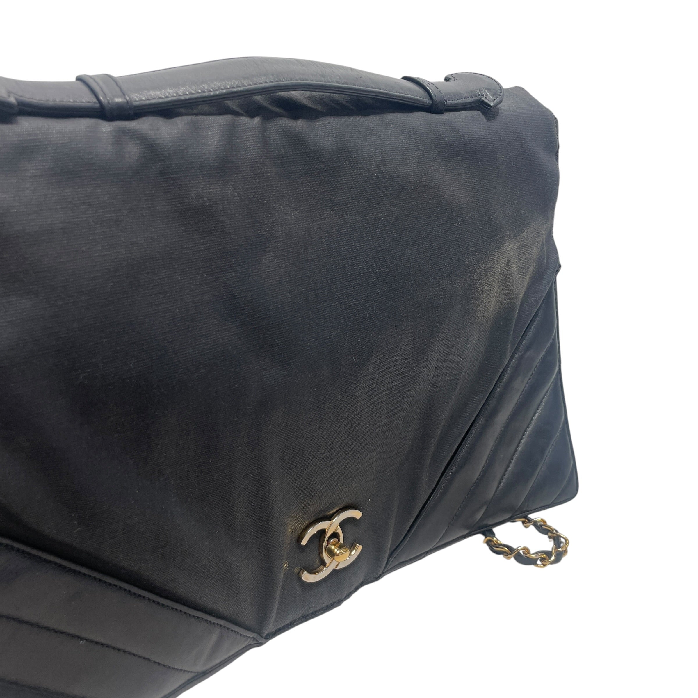 CHANEL/Cross Body Bag/Acrylic/BLK/ view 4