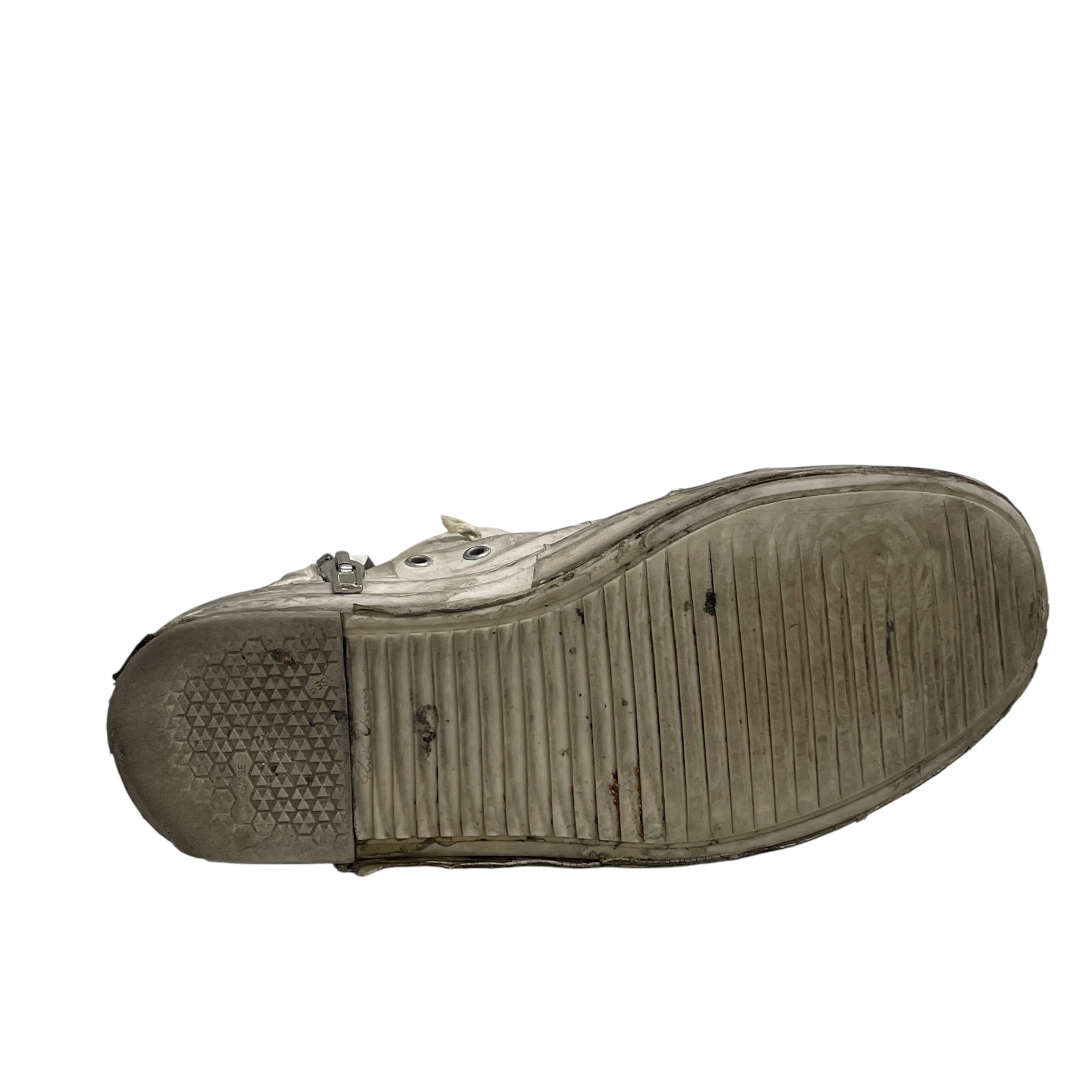 Rick Owens/Hi-Sneakers/EU 42.5/WHT/RAMONES HIGH/ TAPE/ MUMMY view 10
