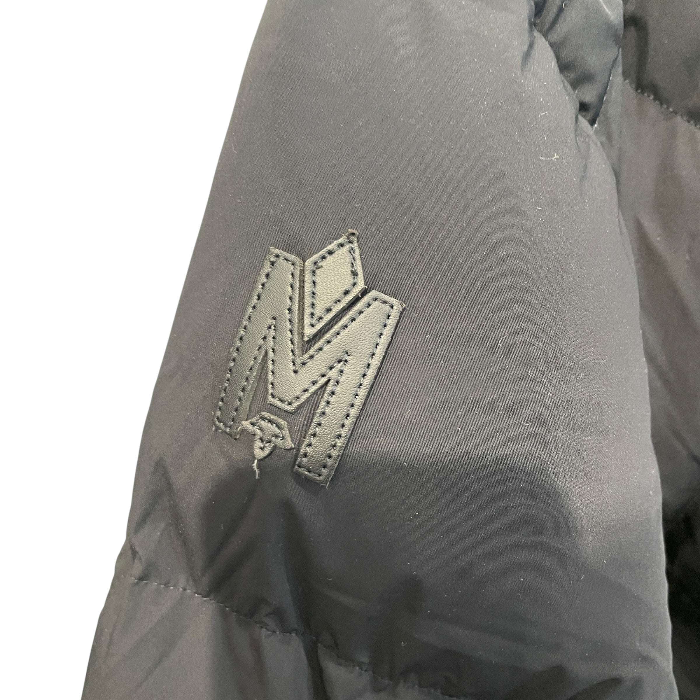 MACKAGE/Coat/L/Nylon/BLK/OLIVE Z FOLDED FRONT W BELT view 5