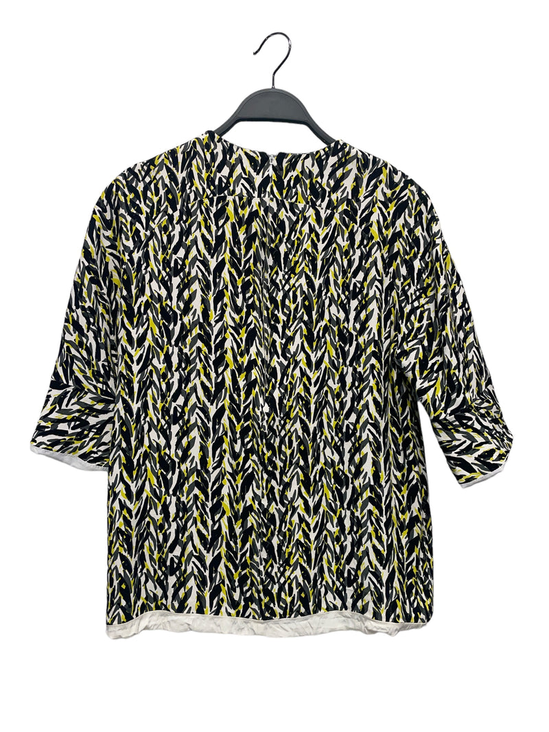 BALENCIAGA/SS Blouse/36/All Over Print/Acrylic/YEL/