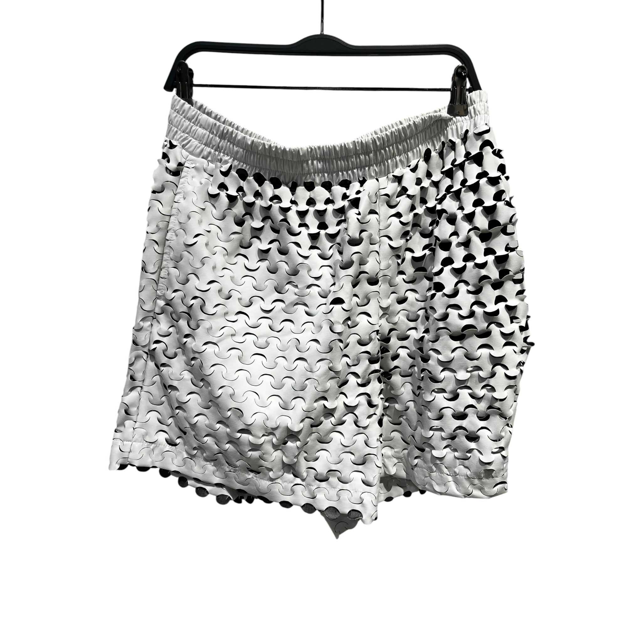 Walter Van Beirendonck/Shorts/L/WHT/Lazercut view 1
