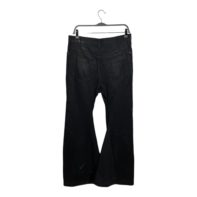 JULIUS/Bootcut Pants/2/Cotton/BLK/Flared Jet Pants