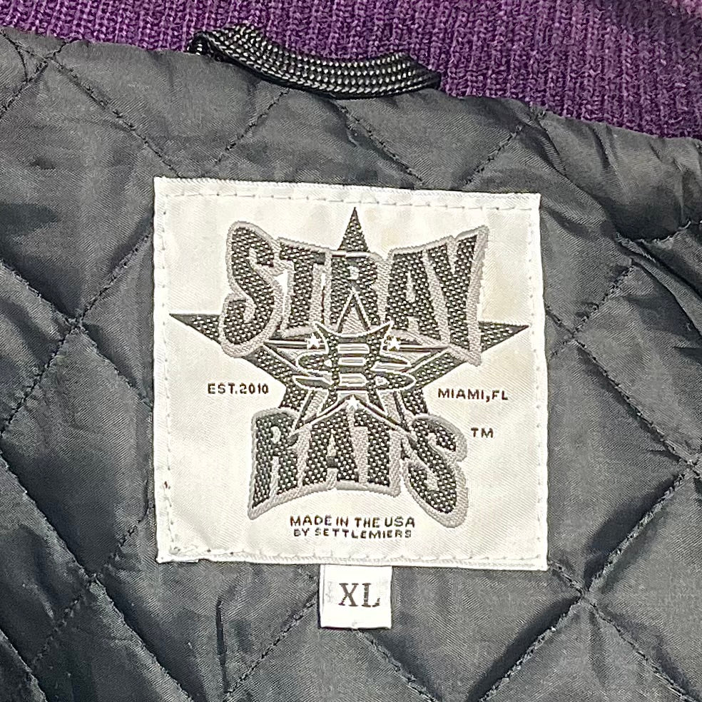 STRAY RATS/Jacket/XL/Wool/BRW/Graphic/VARSITY 2010 SEWER BRIGADE view 6