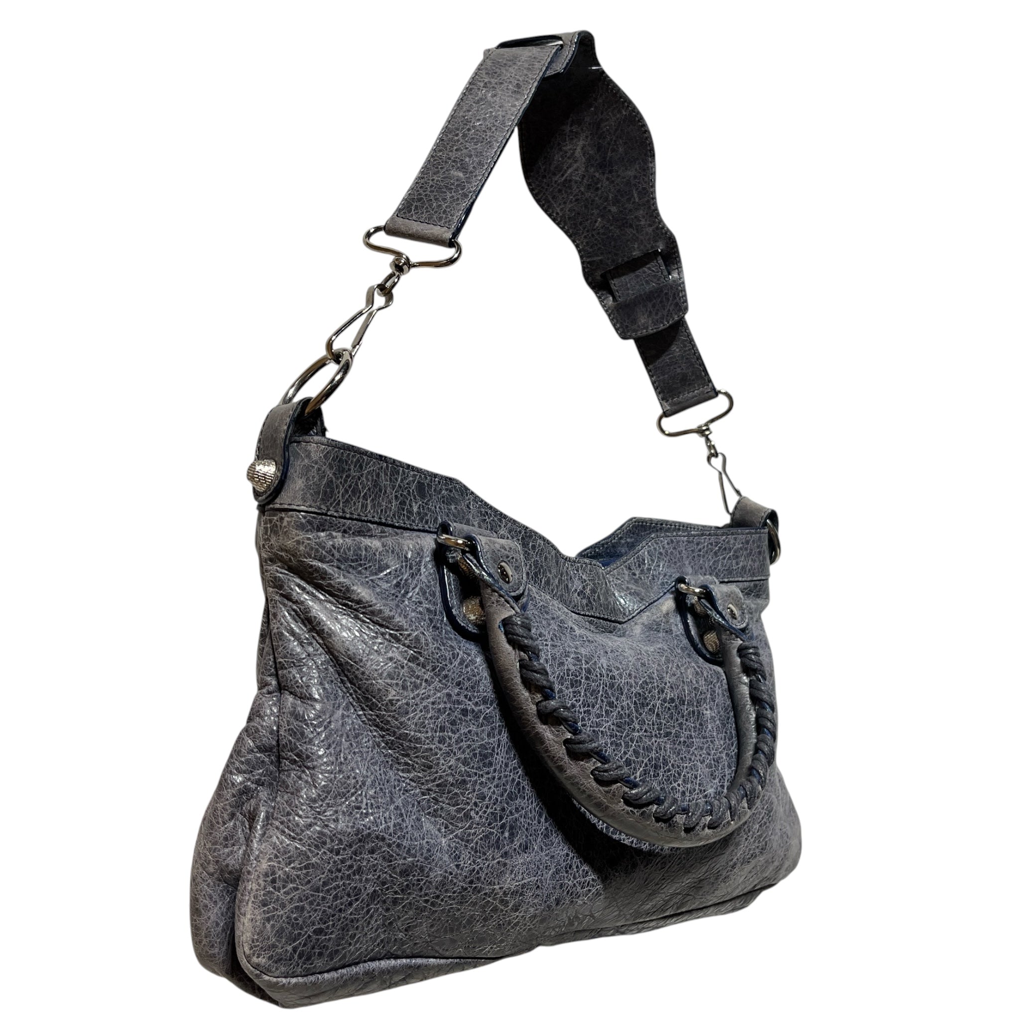 BALENCIAGA/Cross Body Bag/Leather/IDG/city view 4