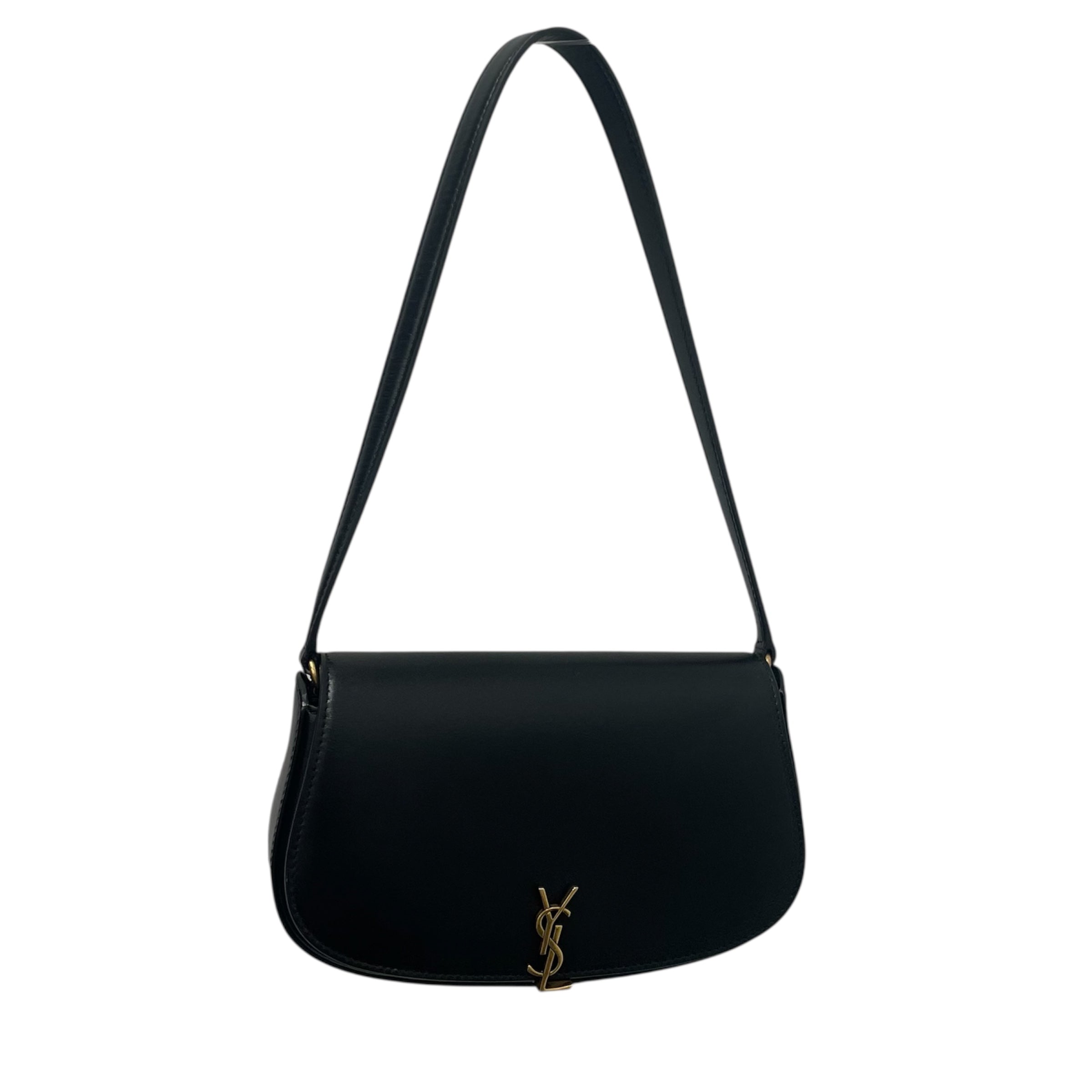 SAINT LAURENT/Tote Bag/Leather/BLK/ view 1