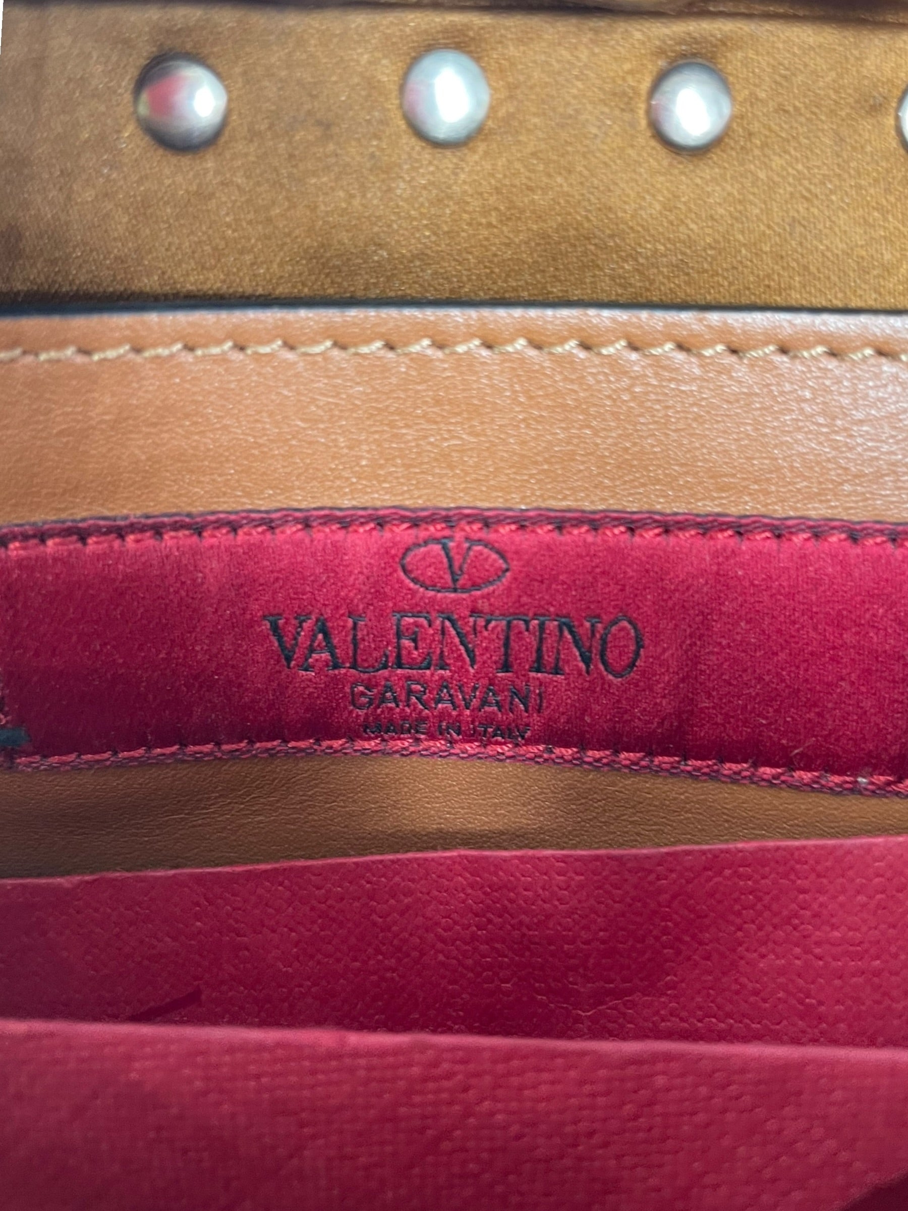 VALENTINO/Cross Body Bag/Leather/CML/ROCKSTUD CAMERA CROSSBODY view 5