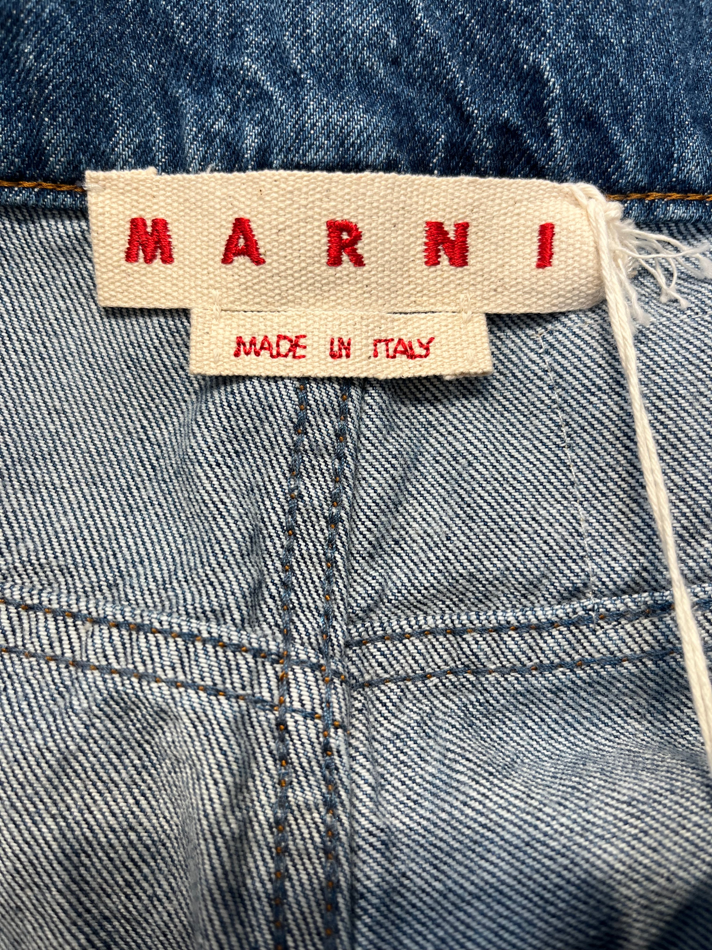 MARNI/Pants/32/Cotton/BLU/mohar patch work view 4