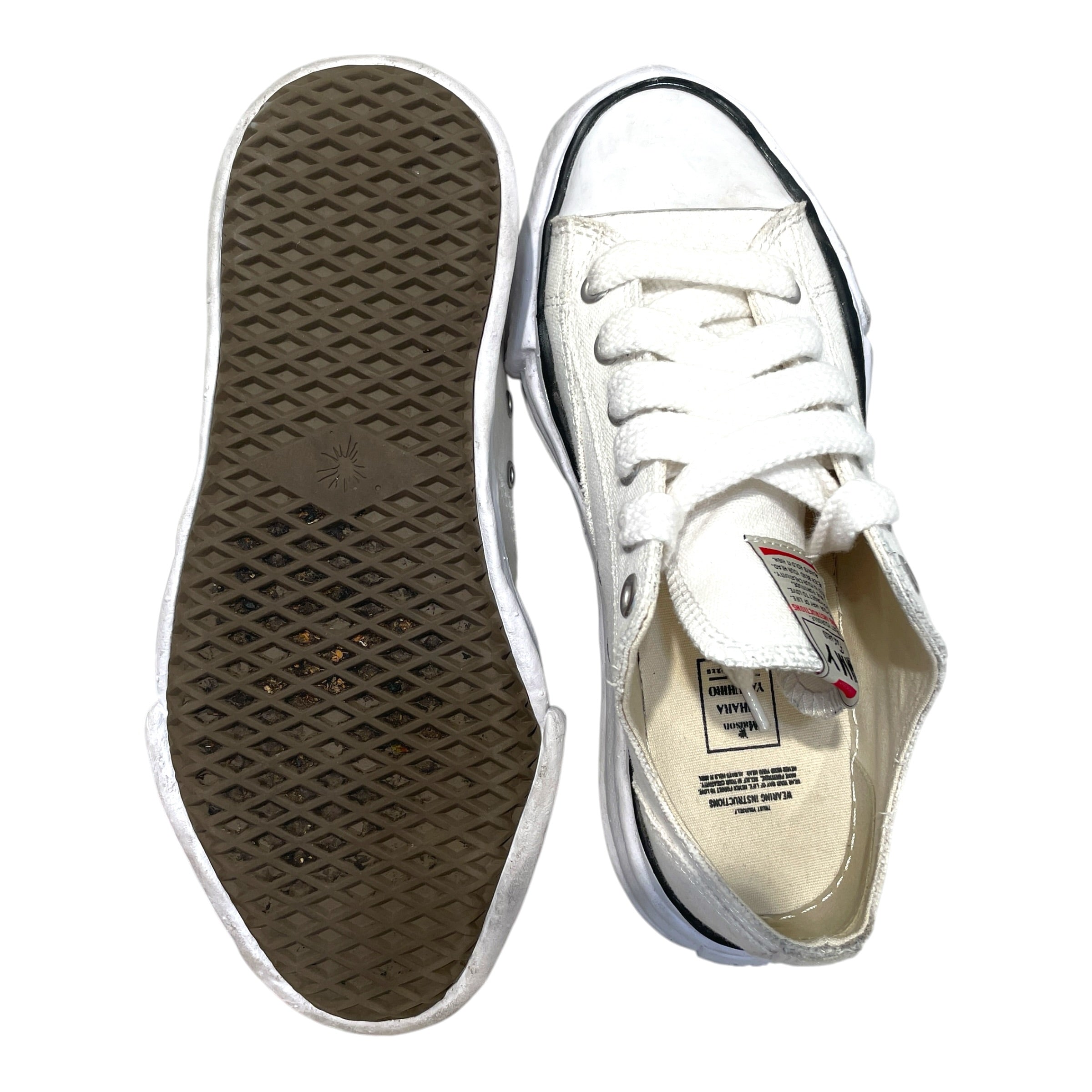 MIHARA YASUHIRO/Low-Sneakers/EU 41/Cotton/WHT/Peterson OG view 4