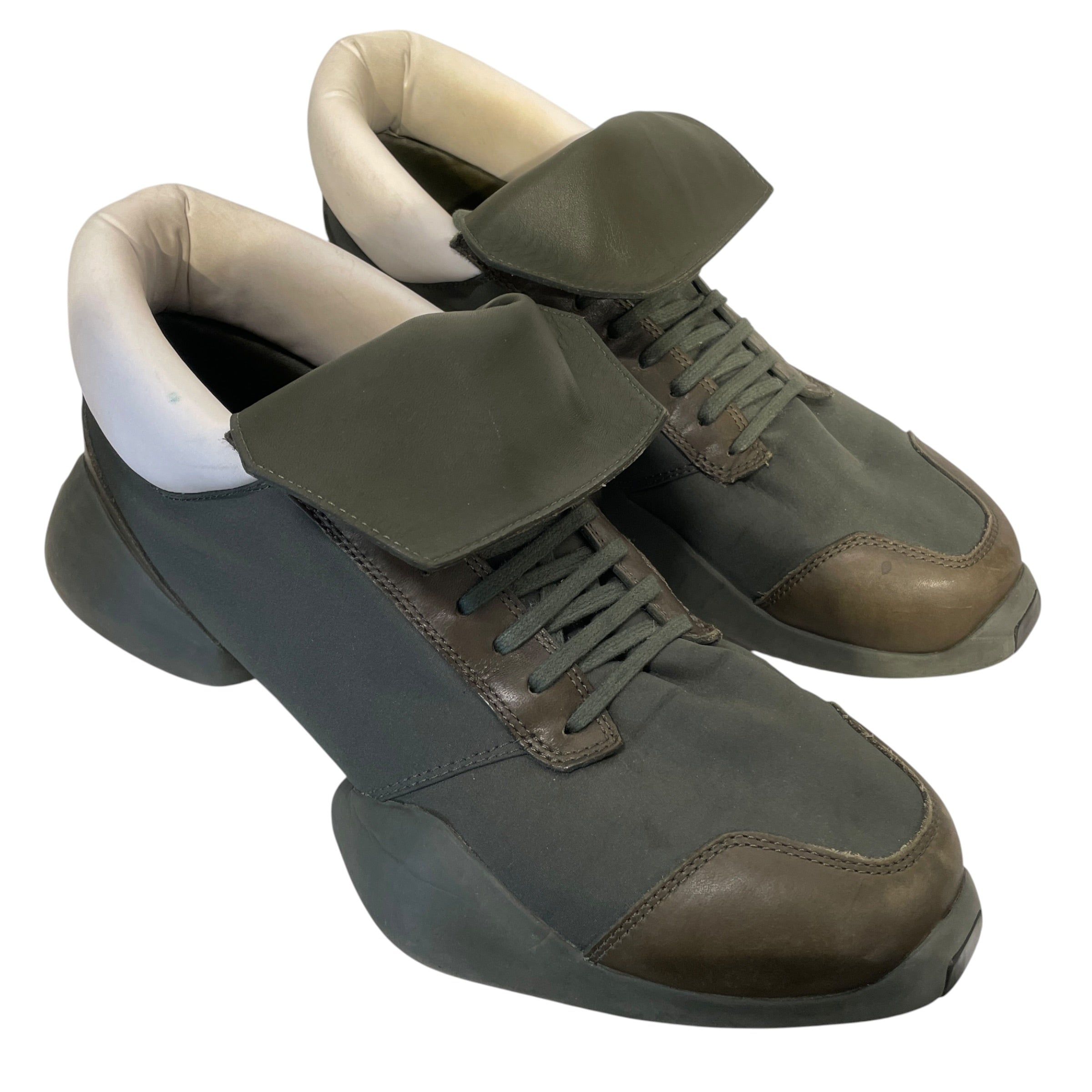 adidas/Rick Owens/Low-Sneakers/US 11.5/GRN/RUNNERS view 1