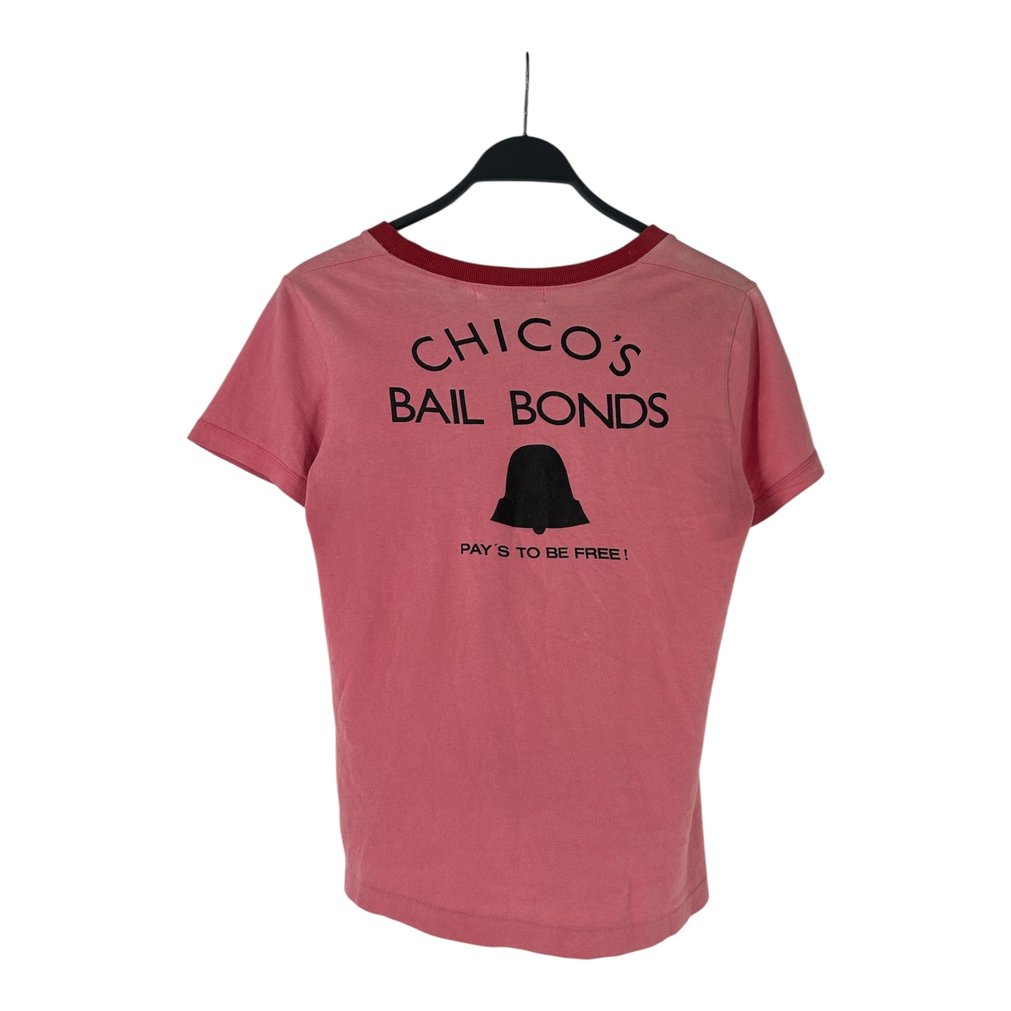 HYSTERIC GLAMOUR/T-Shirt/Cotton/RED/Graphic/CHICOS BAIL BONDS view 2