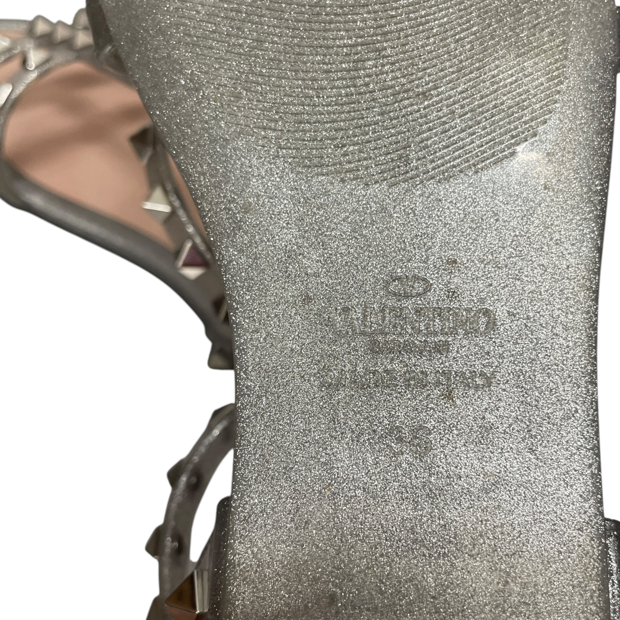 VALENTINO/Sandals/EU 36/SLV/ROCKSTUD JELLY view 4