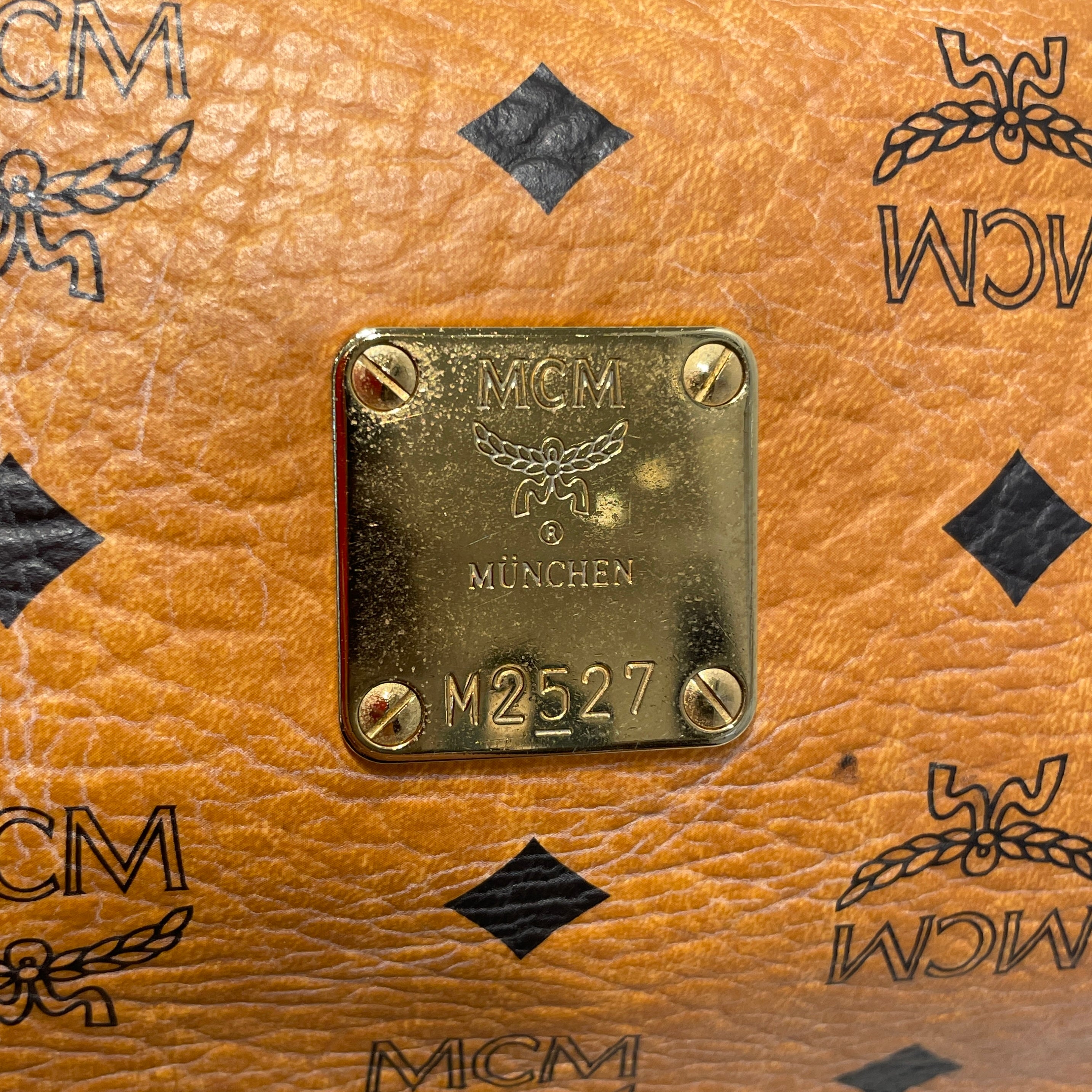 MCM/Hand Bag/Monogram/Leather/BRW/Monogram Handbag view 5