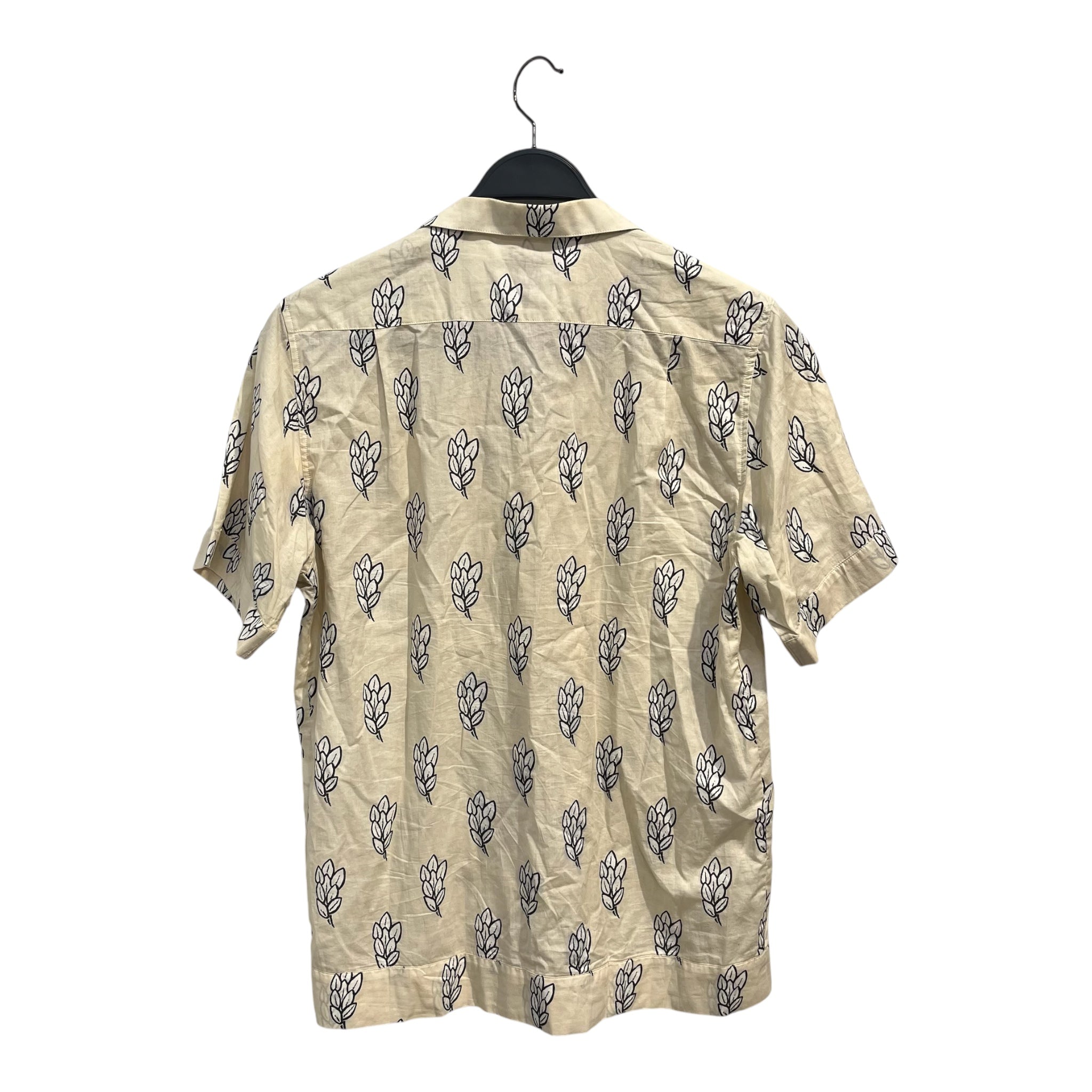 JACQUEMUS/SS Shirt/48/Cotton/BEG/All Over Print/LE GADJO SS BUTTON UP view 2