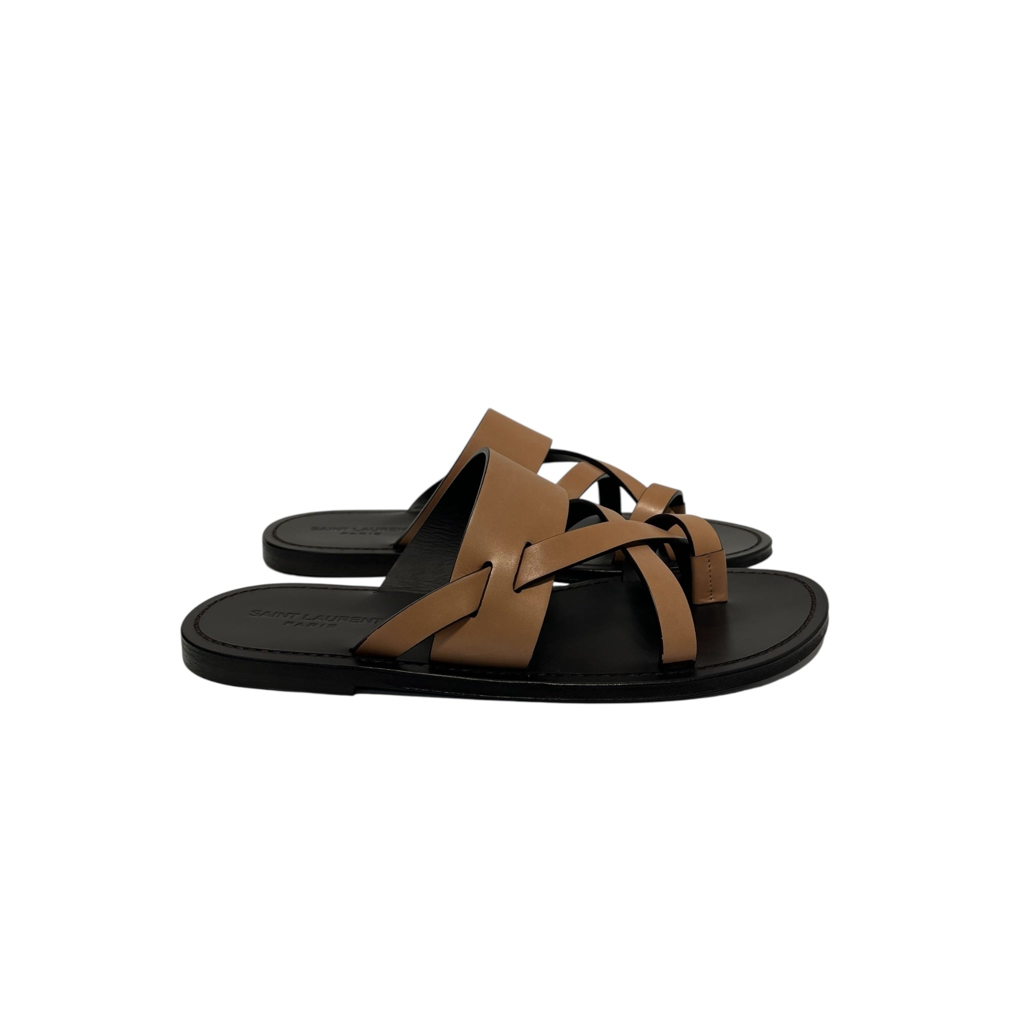 SAINT LAURENT/Sandals/EU 43/Leather/BEG/ view 2