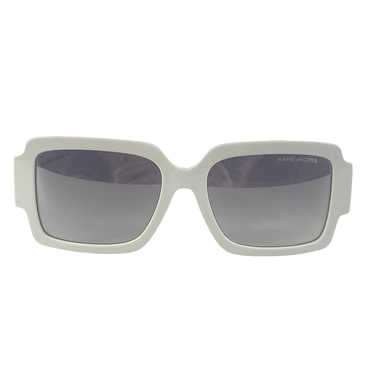 MARC JACOBS/Sunglasses/Plastic/WHT/Oval/MARC693/S HYMIC | MJ NAME SIDE view 1