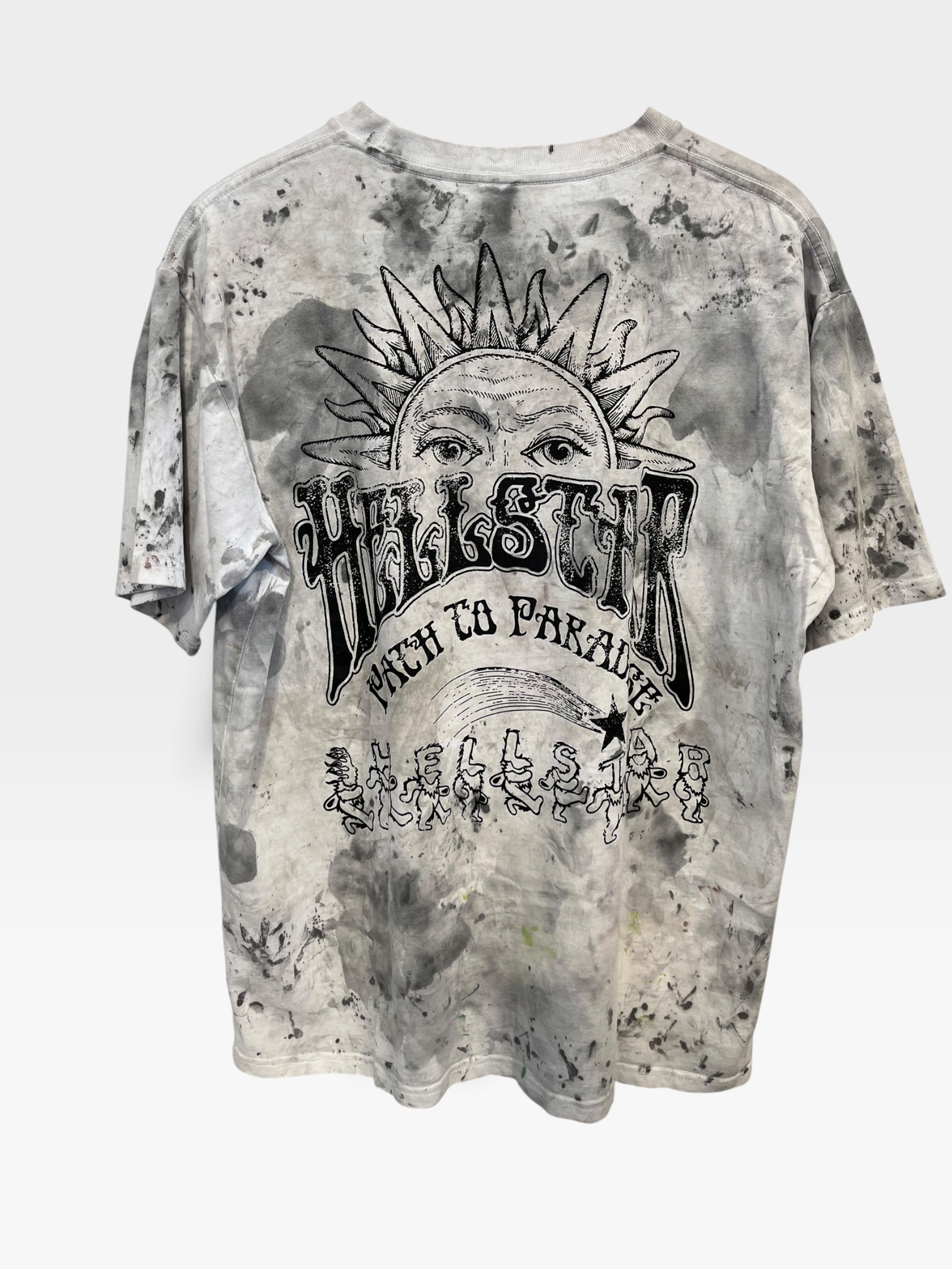 HELLSTAR/T-Shirt/XL/Cotton/SLV/All Over Print/grateful dead x hellstar view 2