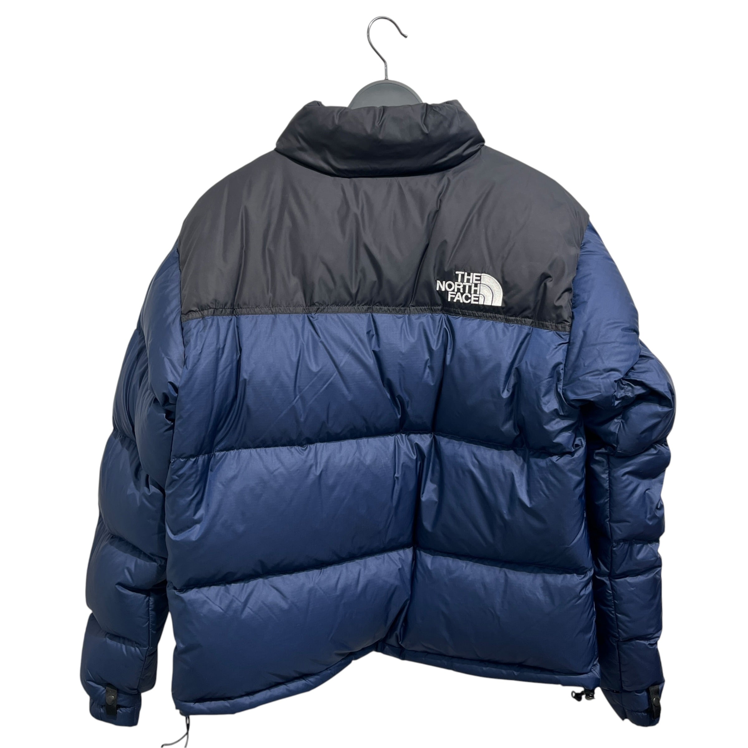 THE NORTH FACE/Puffer Jkt/M/Nylon/NVY/Single Breasted/Border/Blue Panel Nuptse Jacket view 2