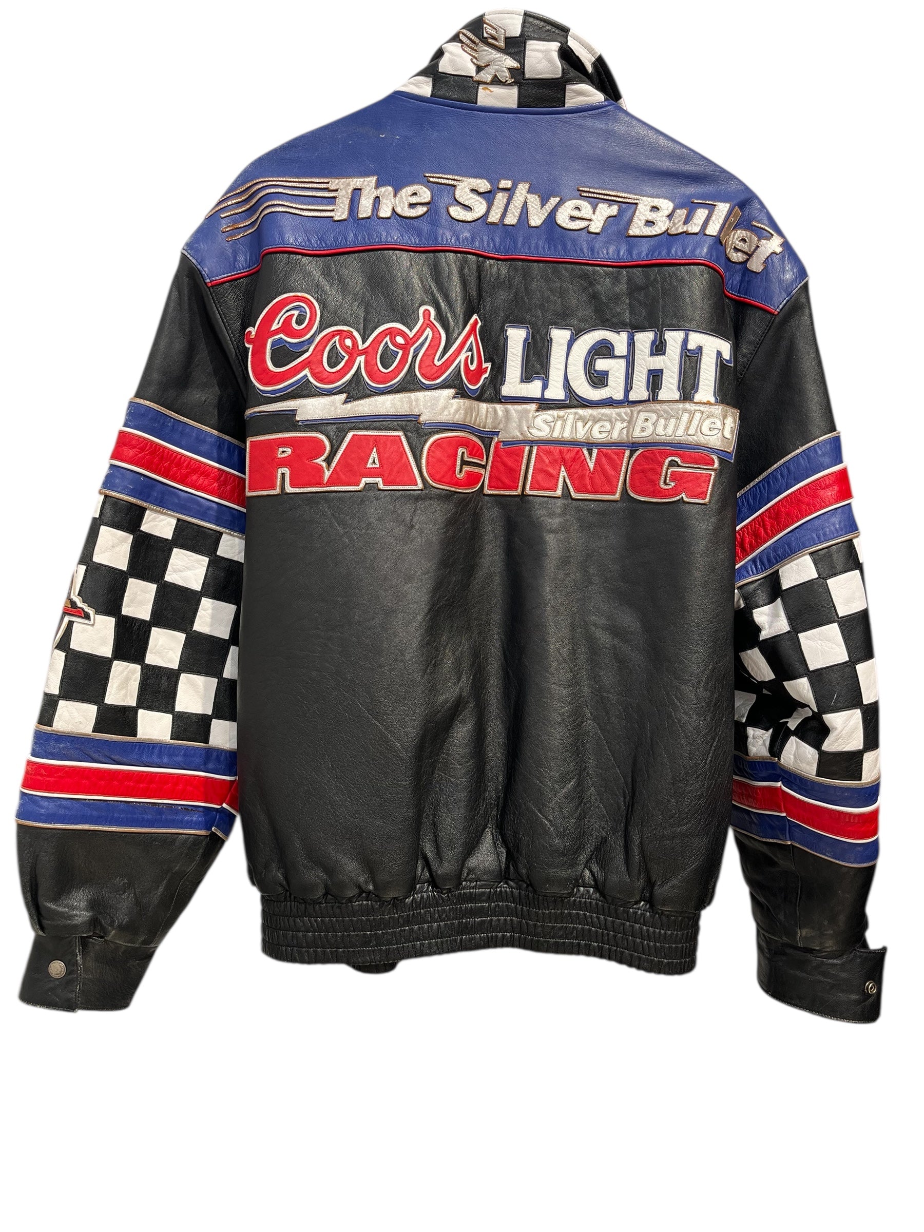 JEFF HAMILTON/Leather Jkt/L/Leather/BLK/All Over Print/COORS LIGHT WINSTON 42 view 6