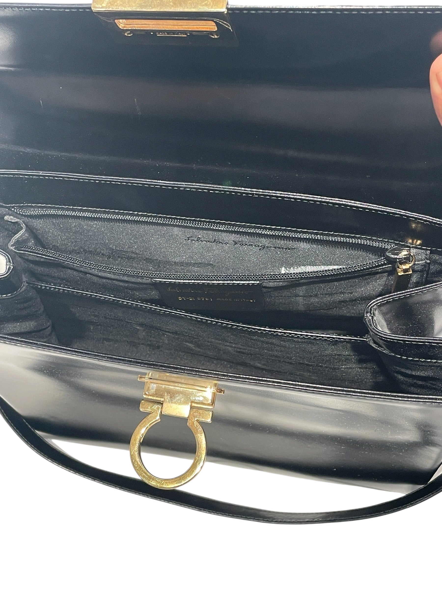 Salvatore Ferragamo/Bag/Leather/BLK/STYLE / DY-218791 - ID/J28XBW4 view 4