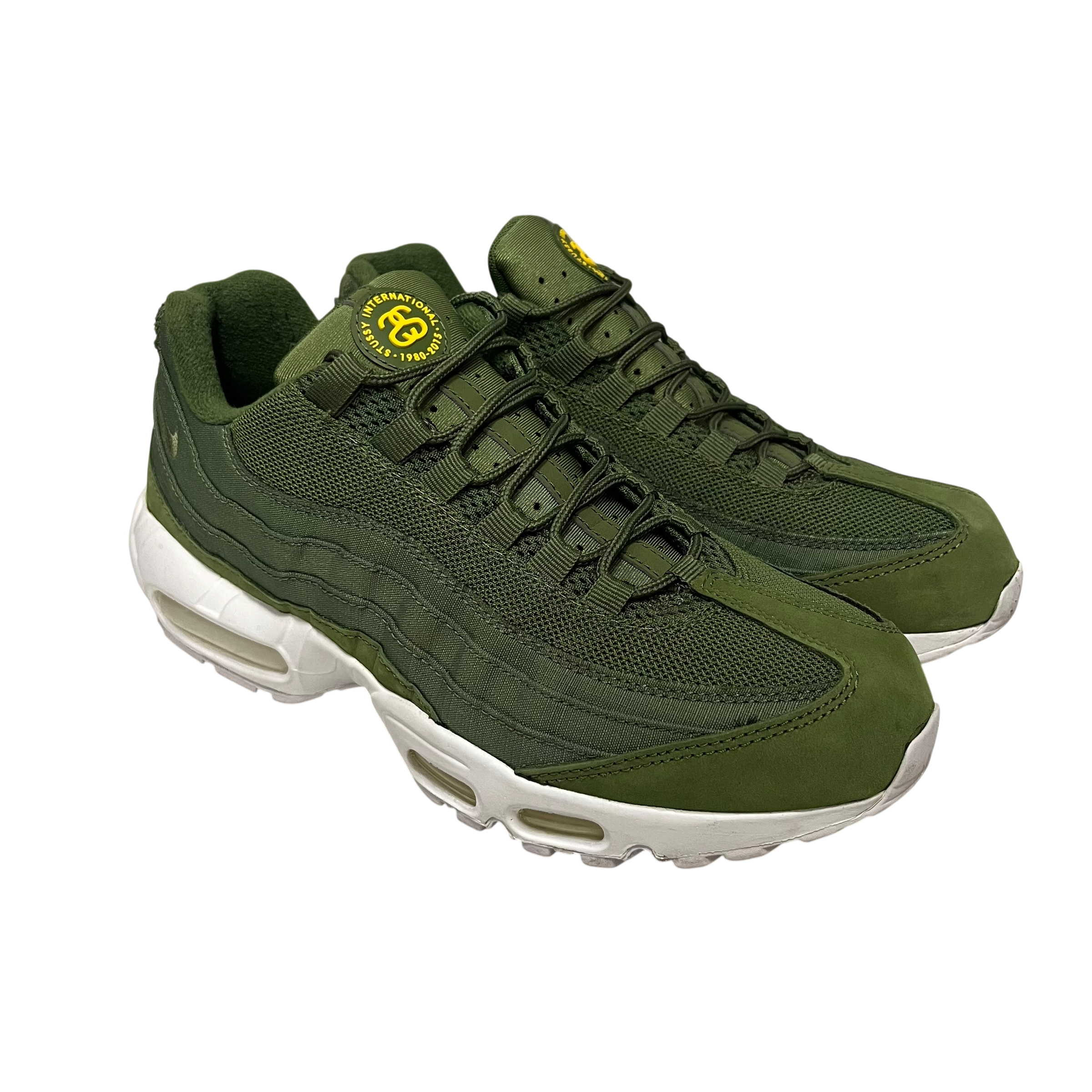 NIKE/STUSSY/Low-Sneakers/US 9/GRN/am95 view 1