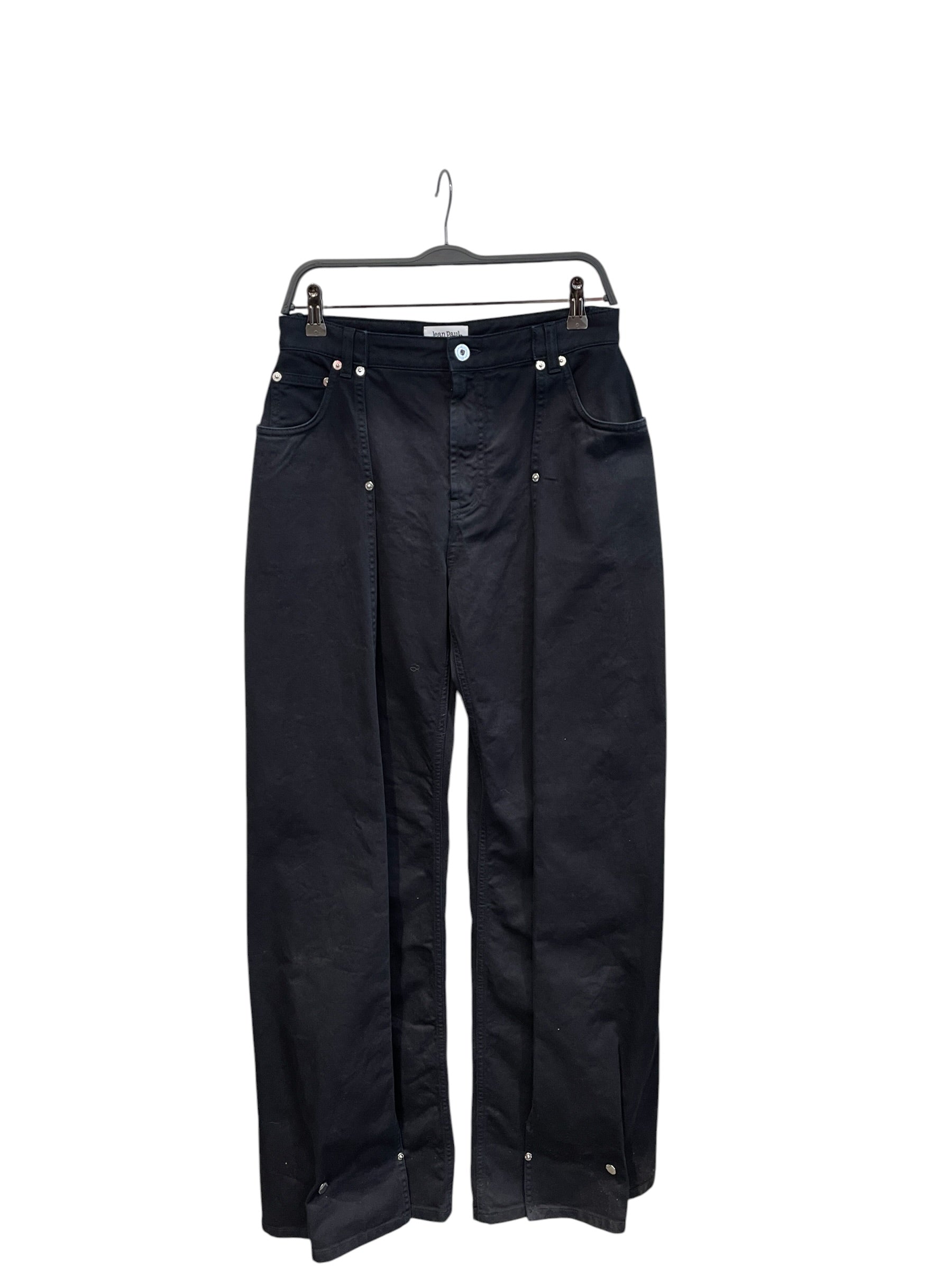 Jean Paul Gaultier/Wide Leg Pants/Denim/NVY/ view 1