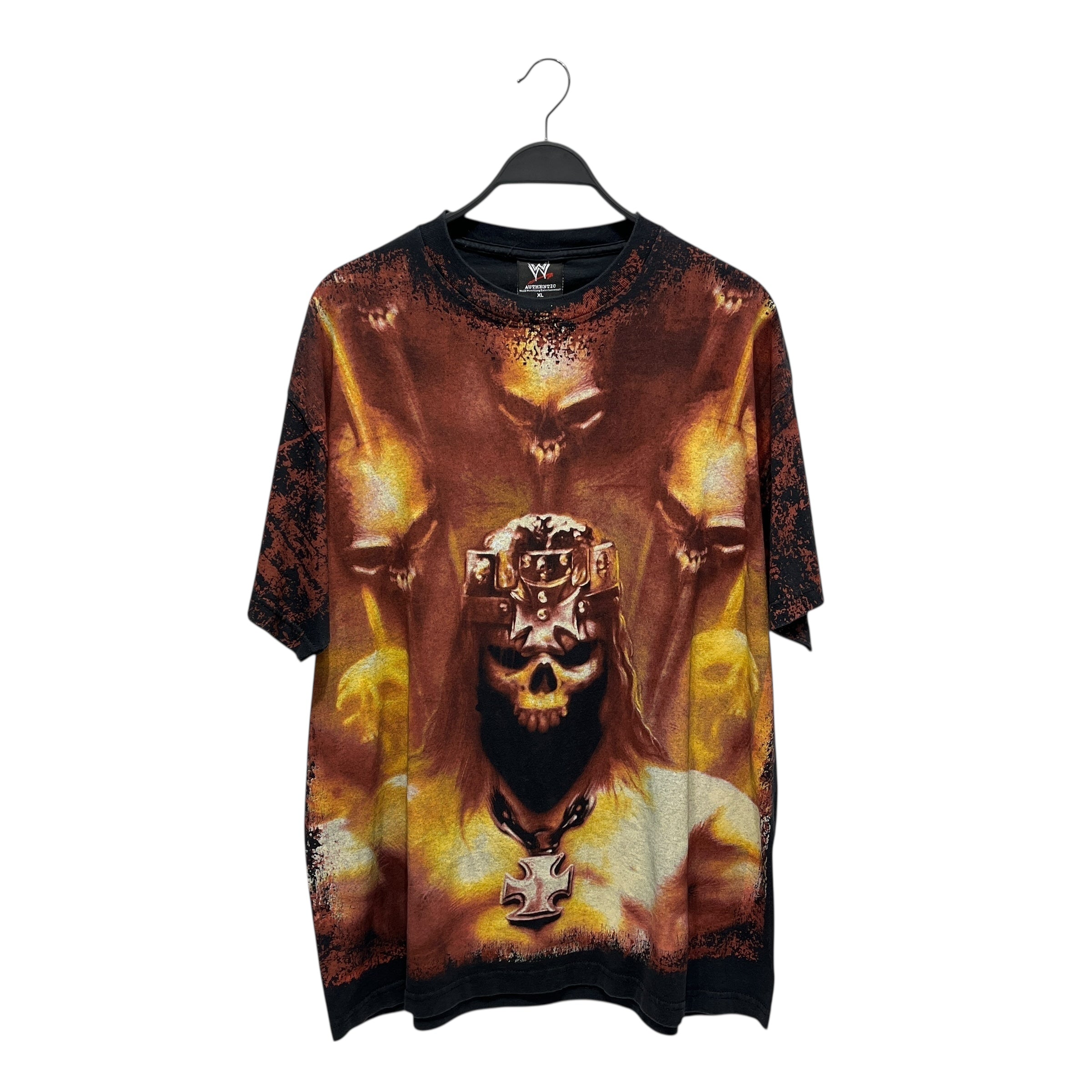 Vintage/T-Shirt/XL/Cotton/BRD/Graphic/WWE TRIPLE H SKULL KING view 1