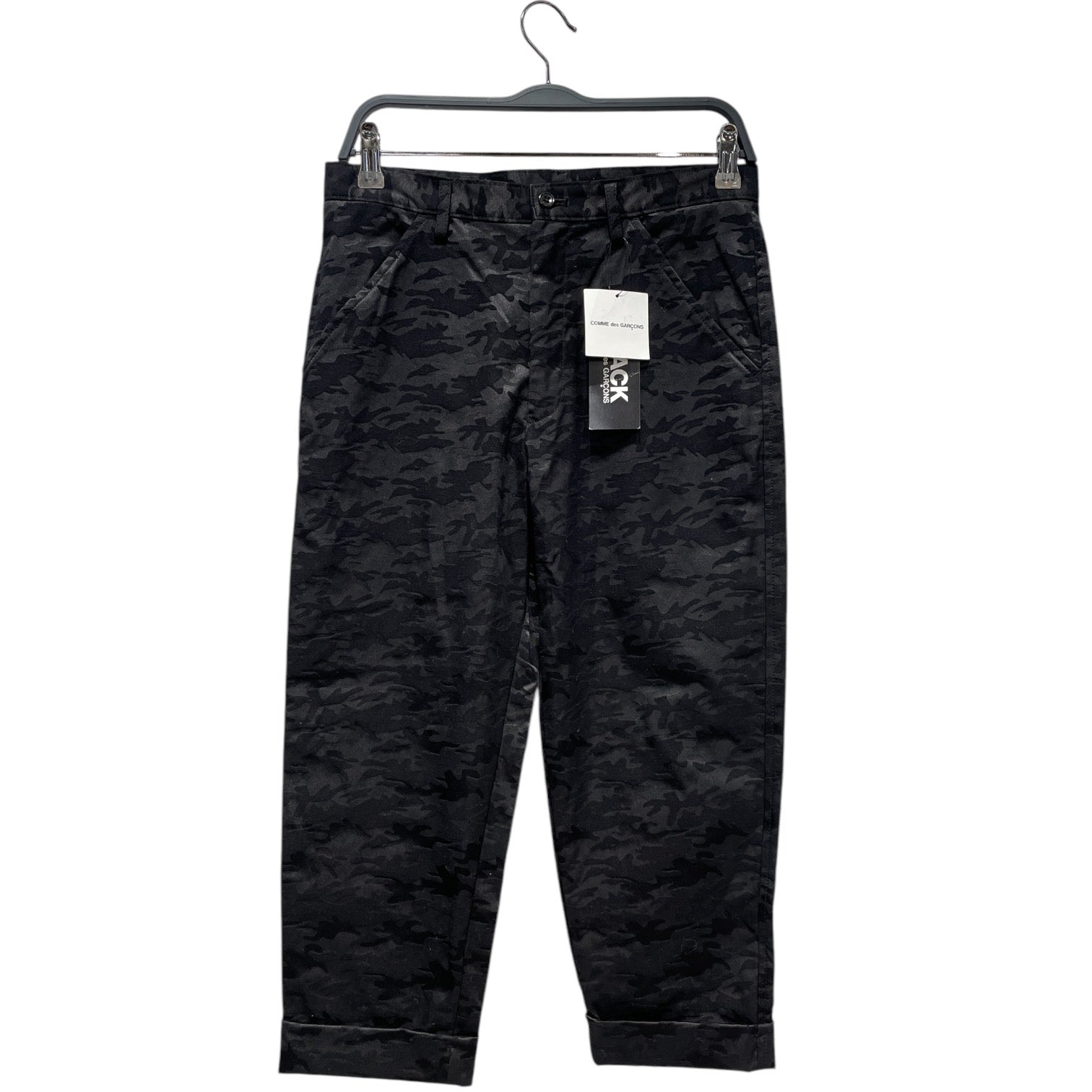 BLACK COMME des GARCONS/Bottoms/S/Camouflage/Cotton/BLK/1N-P008 view 1