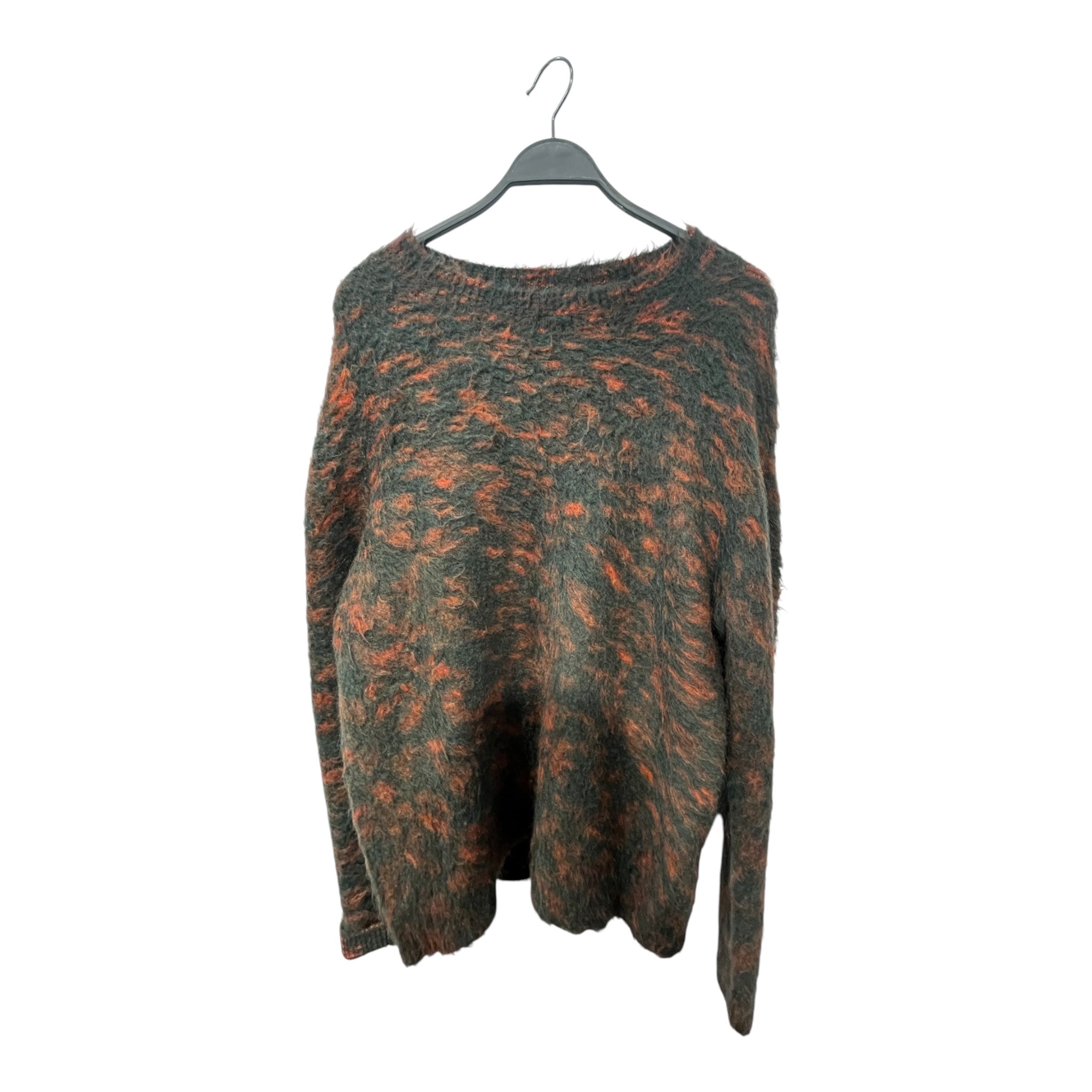 Acne Studios/Sweater/S/All Over Print/Nylon/GRN/B60250 GREEN/ORANGE MOHAIR view 1