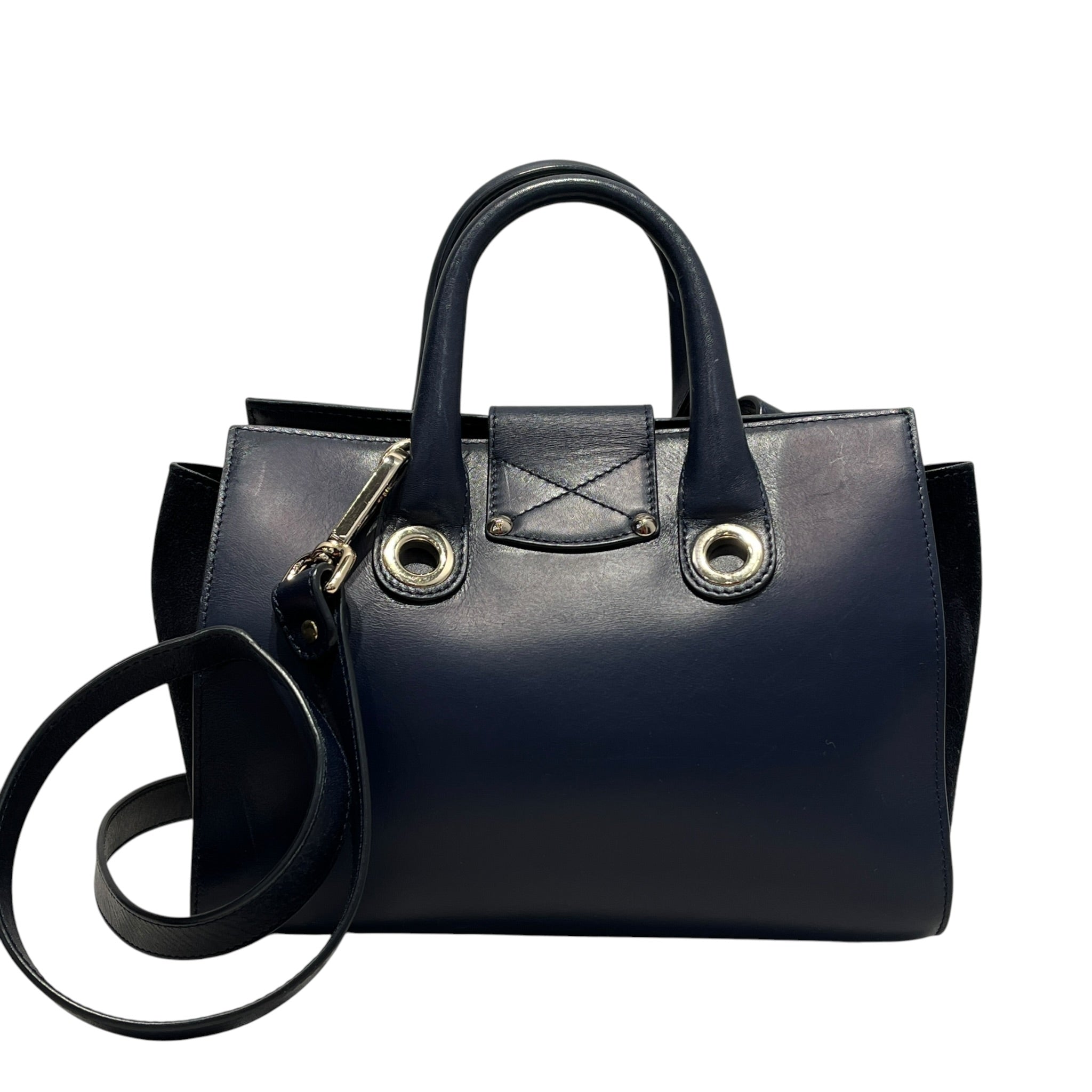 JIMMY CHOO/Cross Body Bag/Leather/BLU/MINI RILEY view 2
