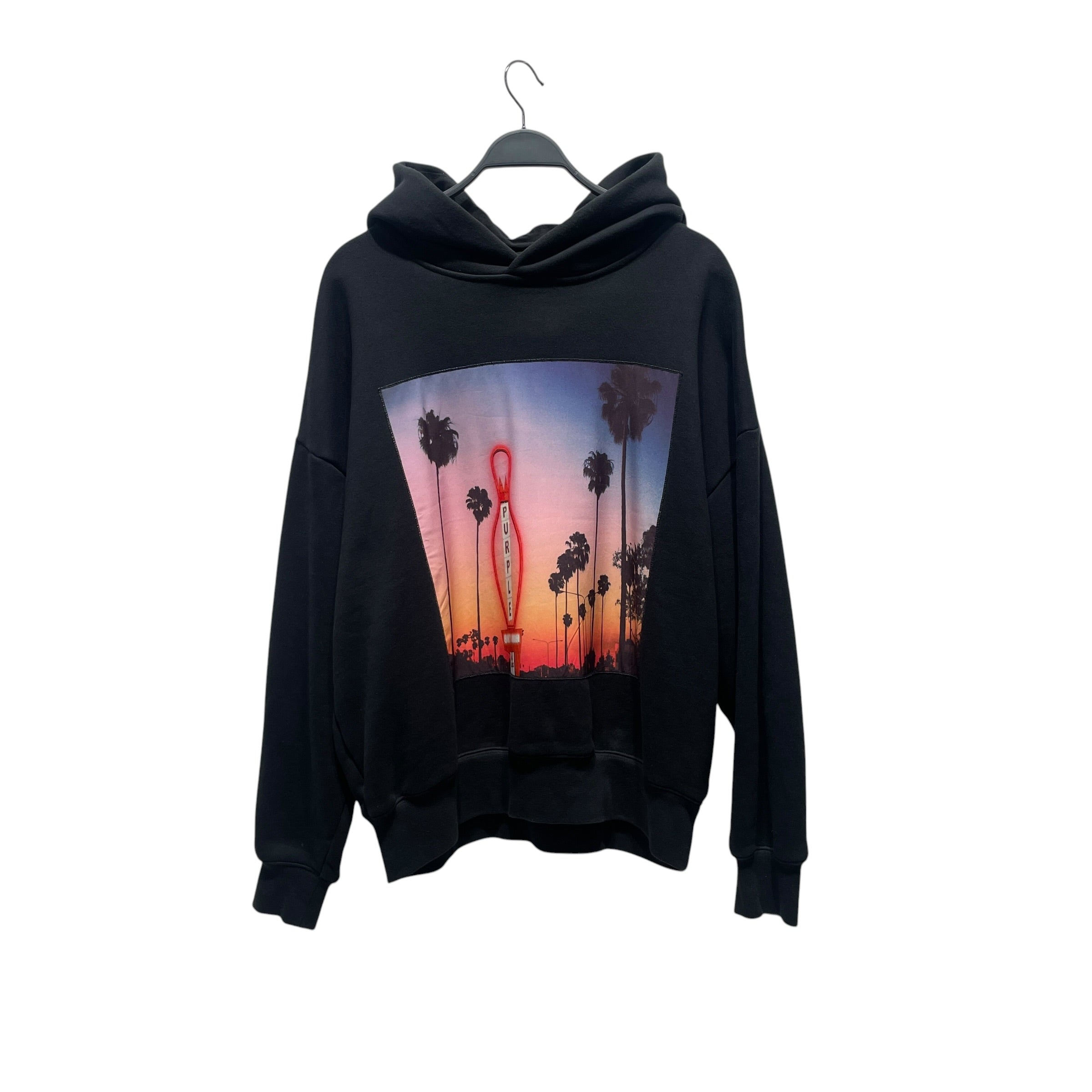 PURPLE BRAND/Hoodie/M/Cotton/BLK/Purple x Sky Inn Hoodie view 1