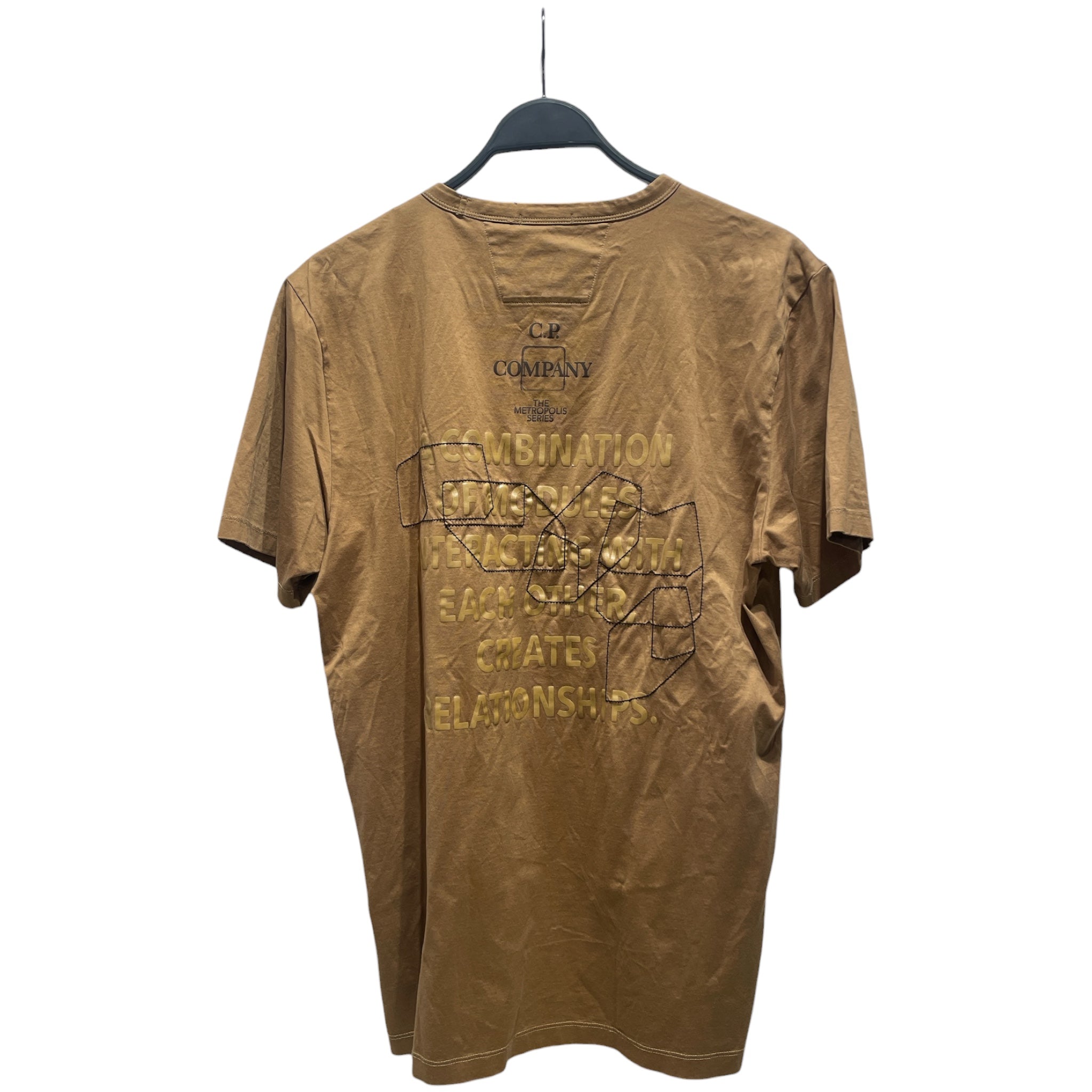 C.P.COMPANY/T-Shirt/L/Cotton/CML/METRIPOLIS SERIES CAMEL TEE view 2