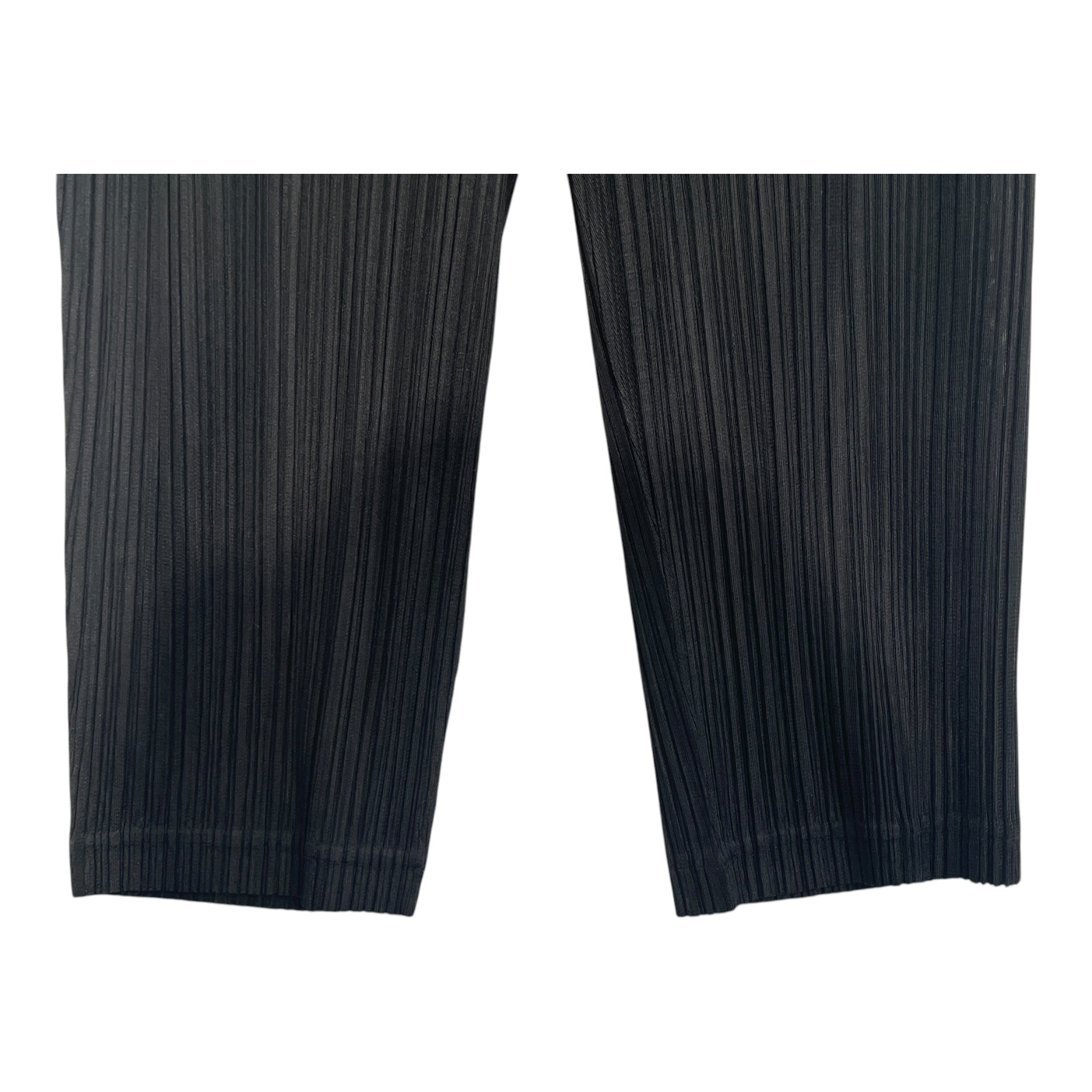 PLEATS PLEASE ISSEY MIYAKE/Sarouel Pants/1/Polyester/BLK/PP86-JF431 view 4