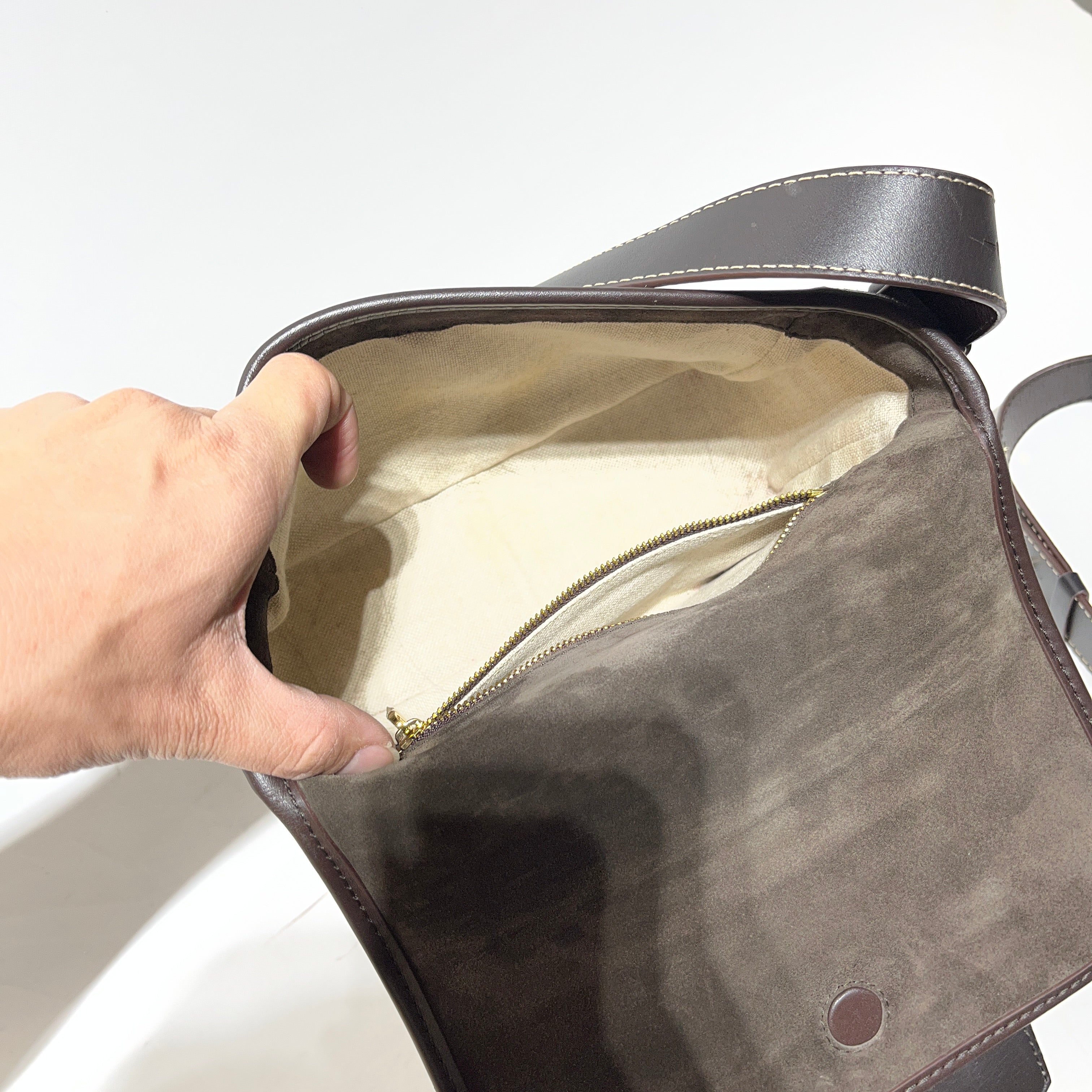 CAROLINA HERRERA/Cross Body Bag/M/Hombre Check/GRN/ view 10