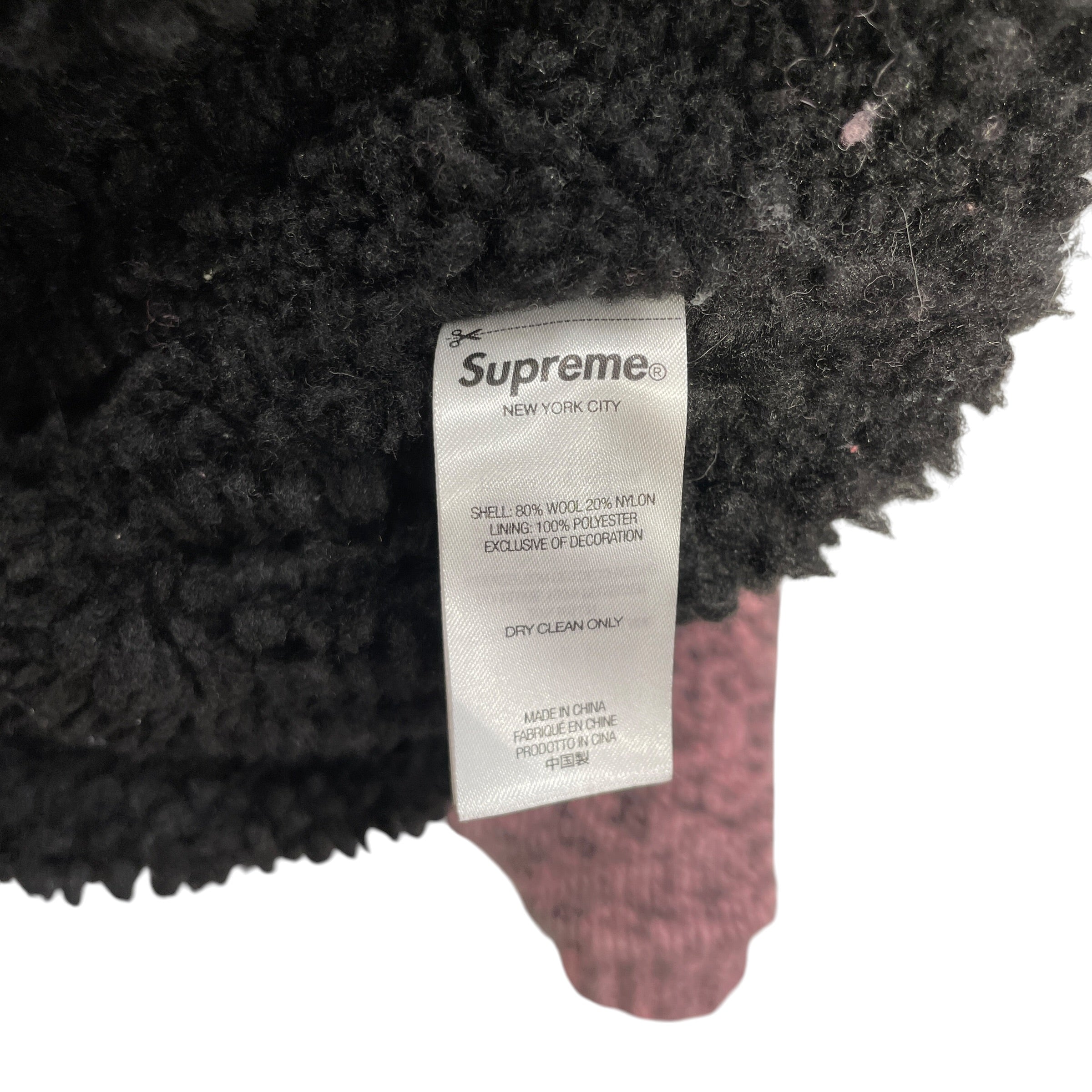 Supreme/Jacket/M/Wool/PNK/All Over Print/PINK MELANGE KNIT JACKET view 4