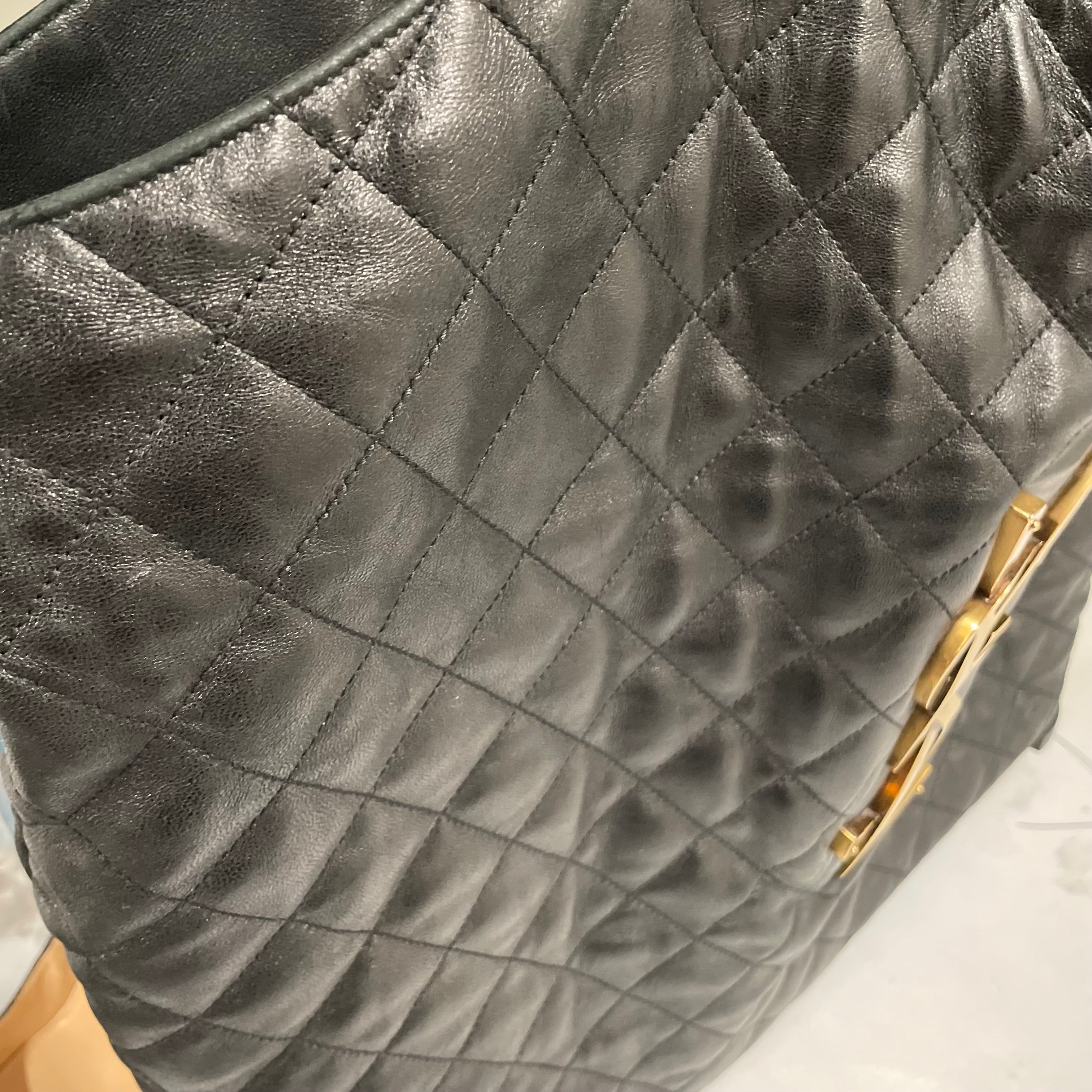 SAINT LAURENT/Tote Bag/Leather/BLK/mal698651 0622 view 6