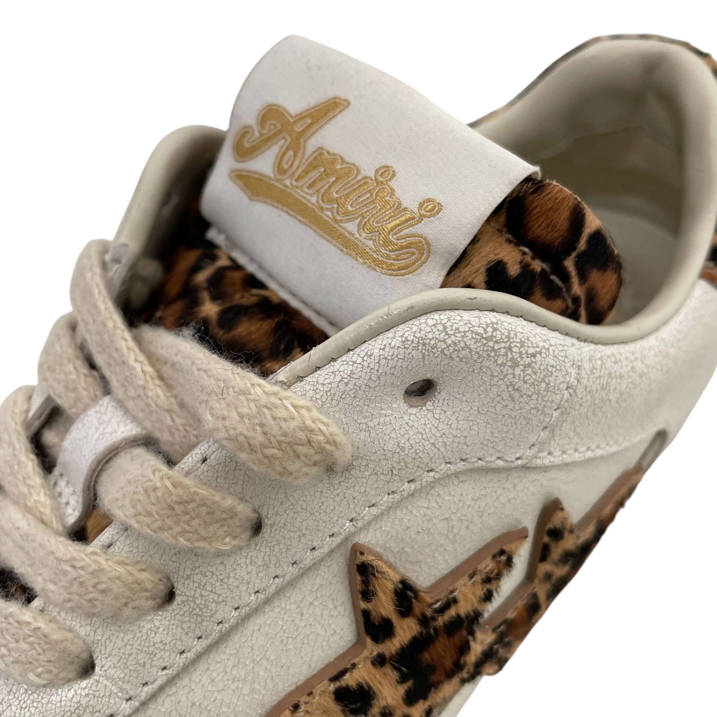 AMIRI/Low-Sneakers/US 10/Animal Pattern/Cotton/WHT/ view 7