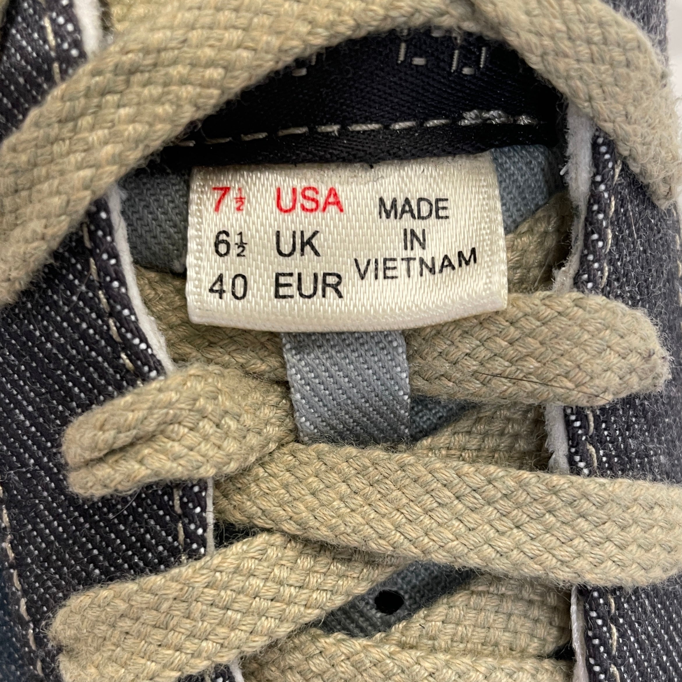 Reebok/Low-Sneakers/US 7.5/Denim/IDG/OBSIDIAN SASHIKO- 100200783 view 4