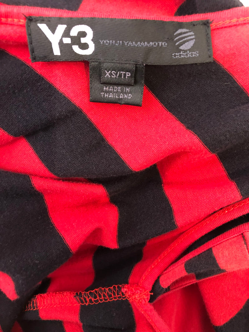 Y-3/Jumpsuits/XS/Stripe/Cotton/RED/